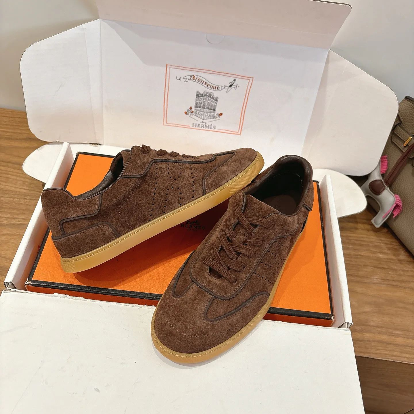 Кроссовки Мужские Hermes 14368458