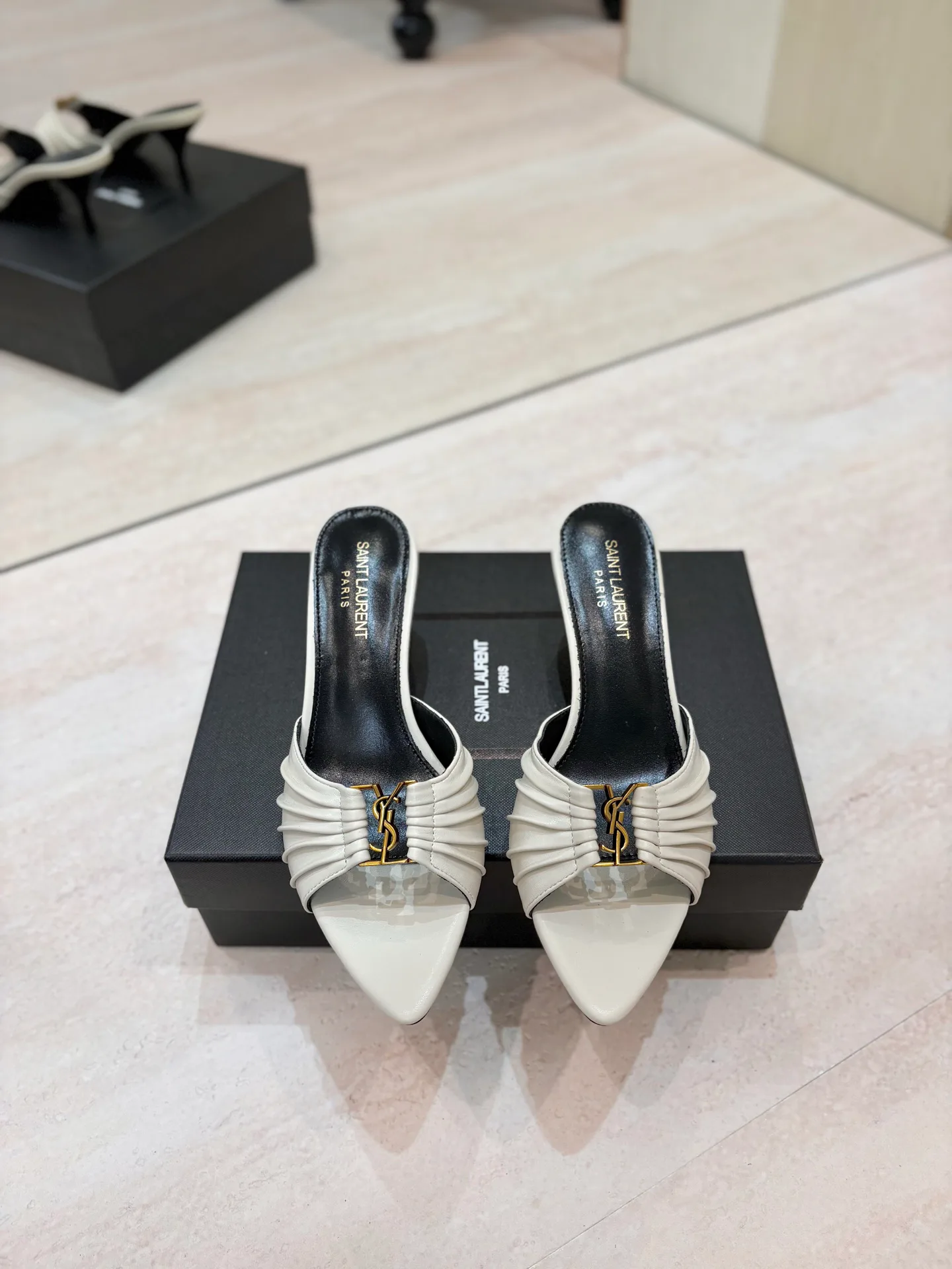 Мюли И Сабо Женские Saint Laurent 17476034