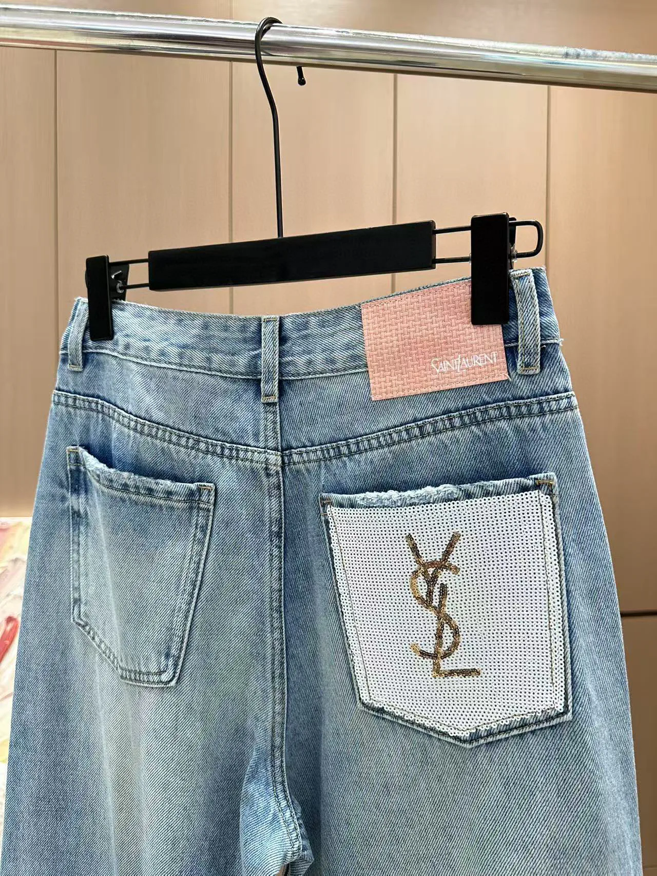 Джинсы Женские Saint Laurent 29612