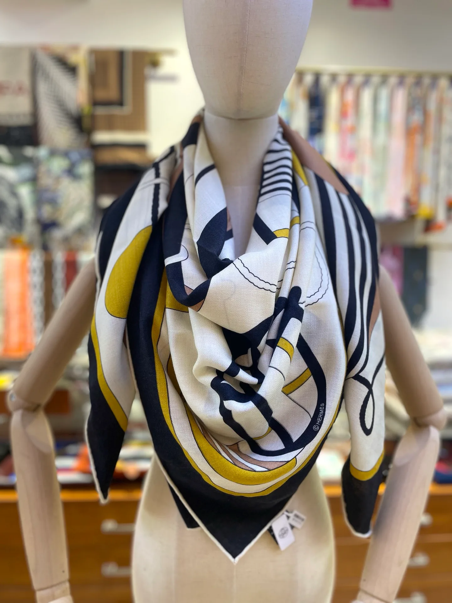 Шарфы Hermes 416829