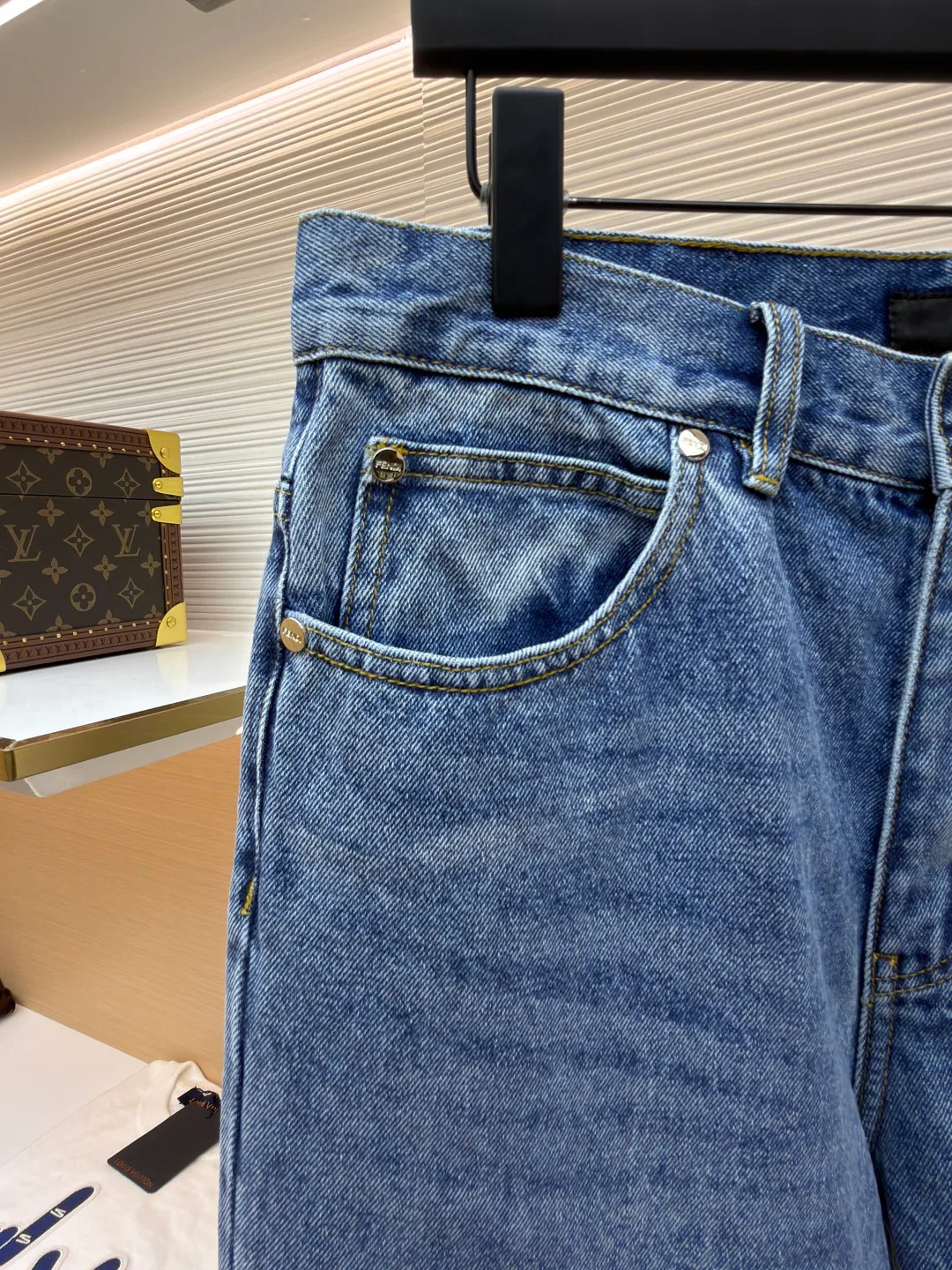 Джинсы Мужские Fendi 18154083
