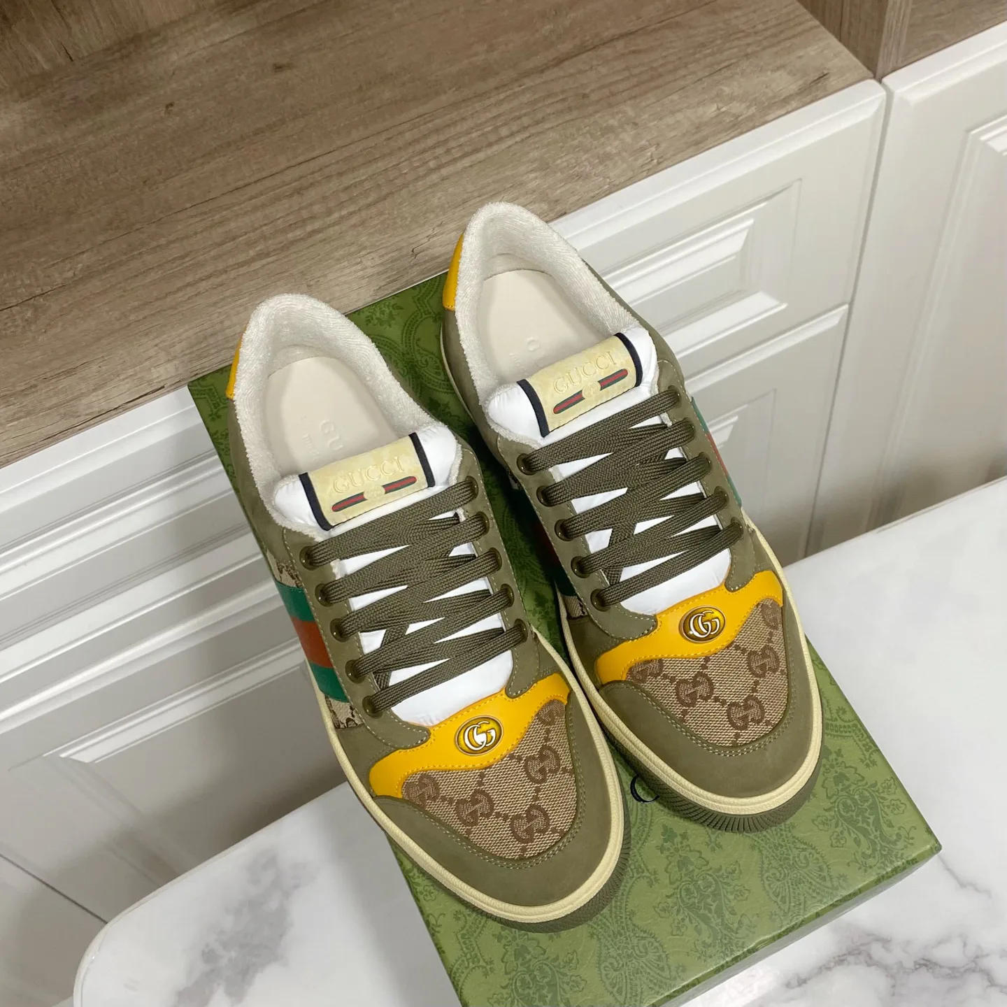 Кеды Женские Gucci 1458179