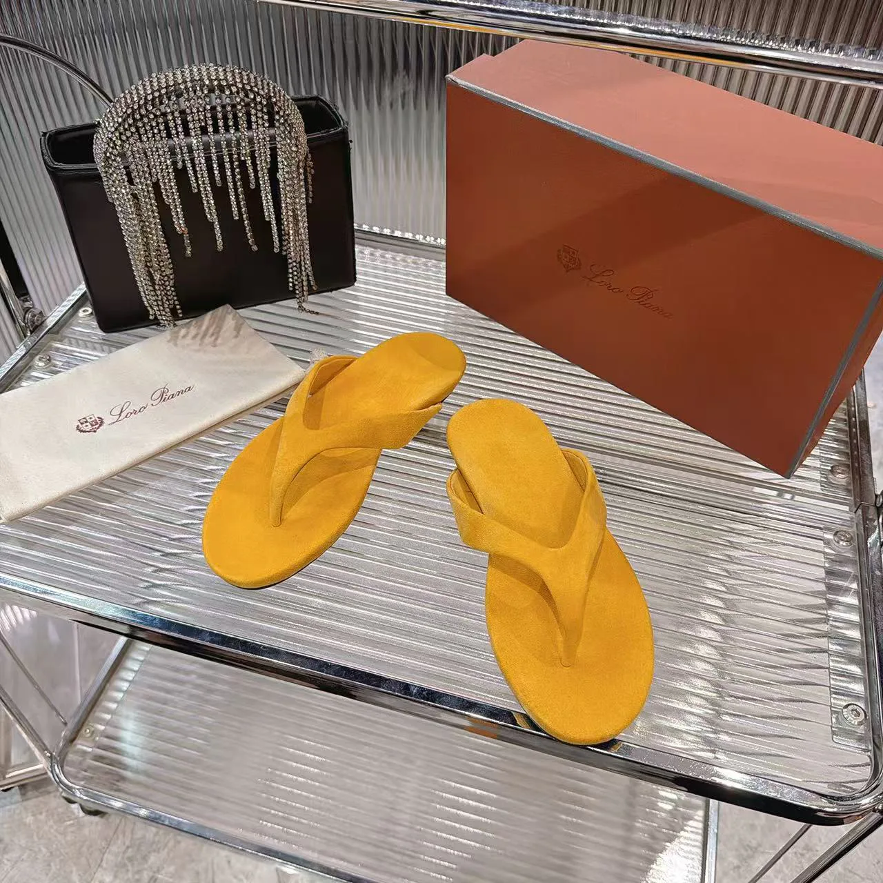 Шлепанцы Женские Loro Piana 17038181