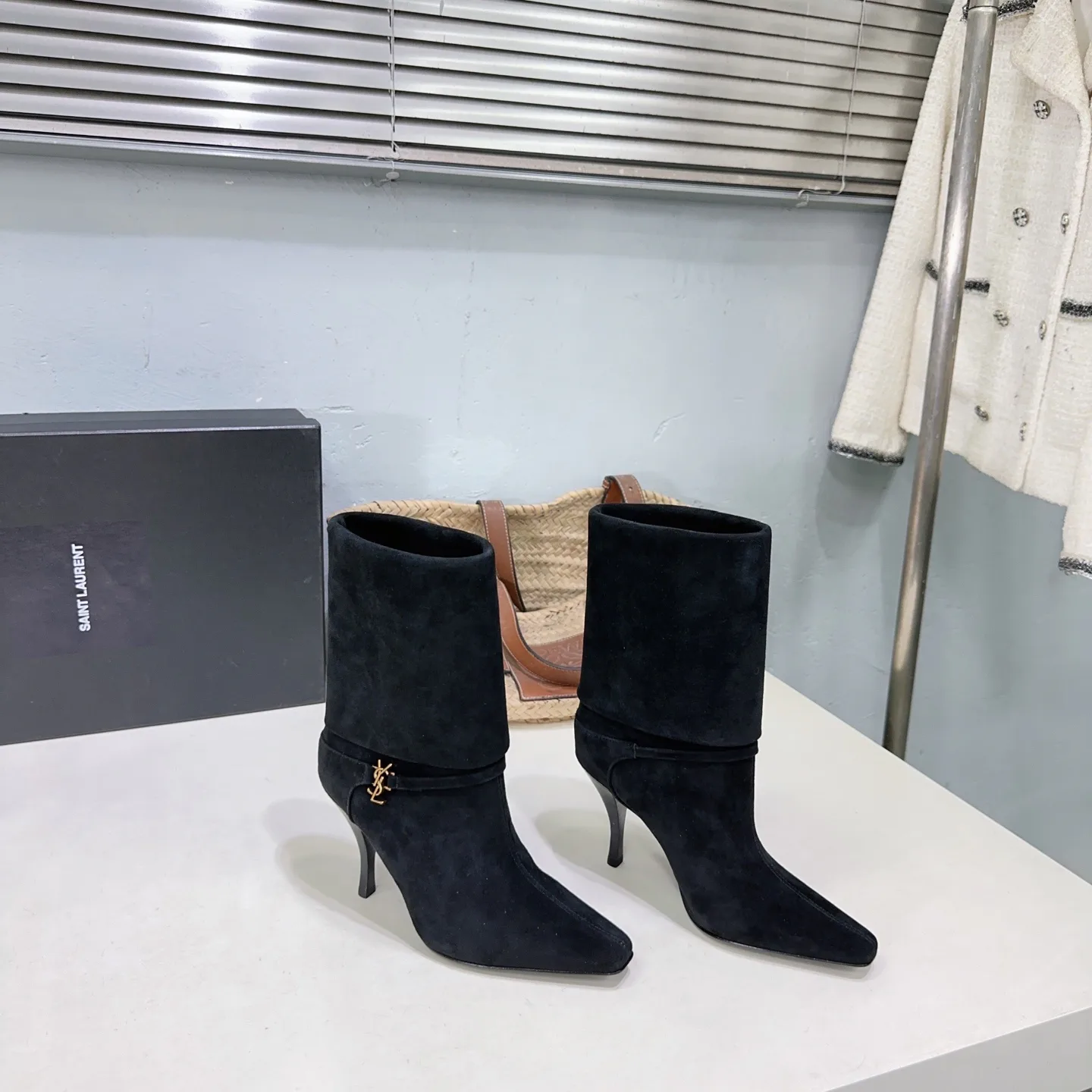 Ботильоны Женские Saint Laurent 19038979