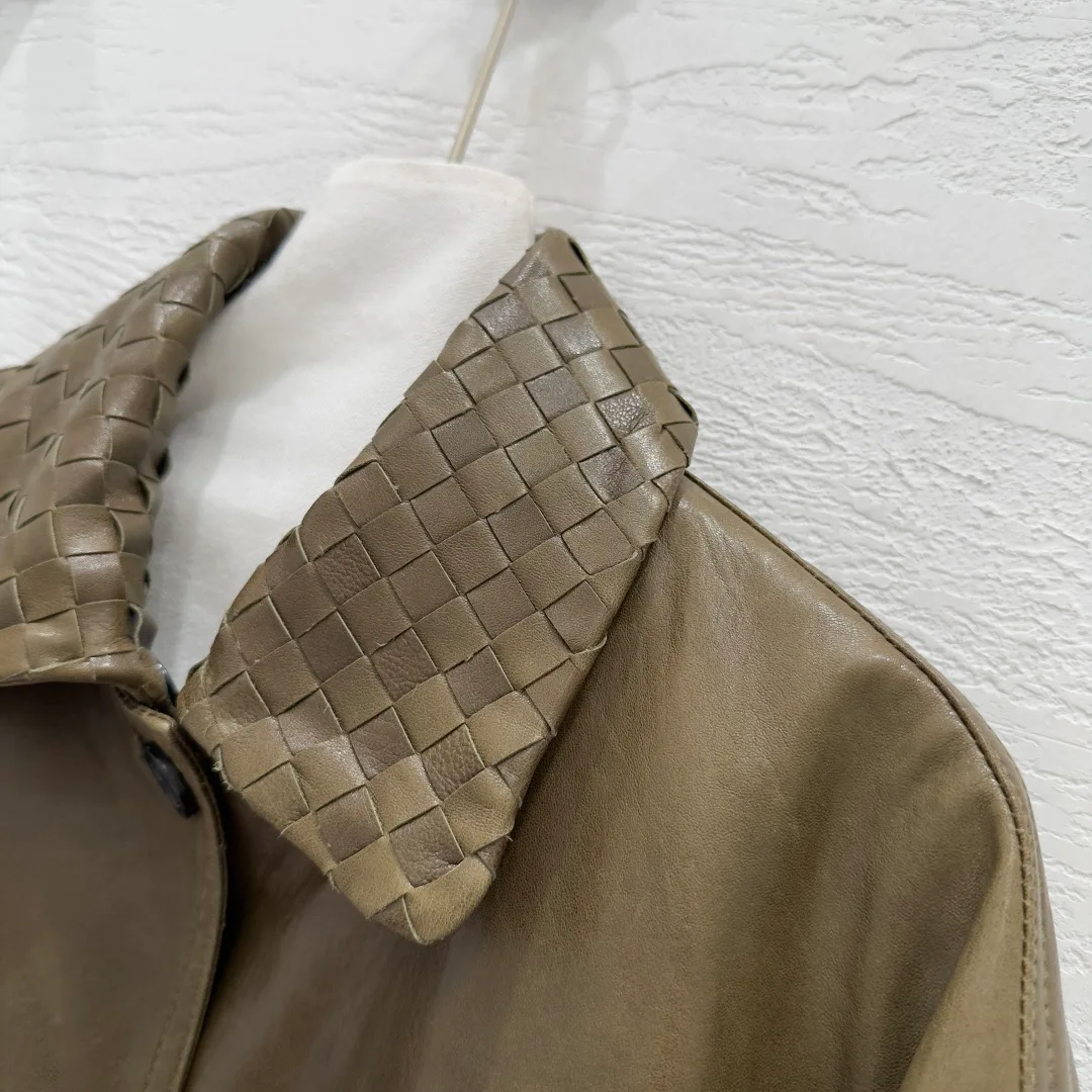 Кожаные Куртки И Дублёнки Женские Bottega Veneta 5413774