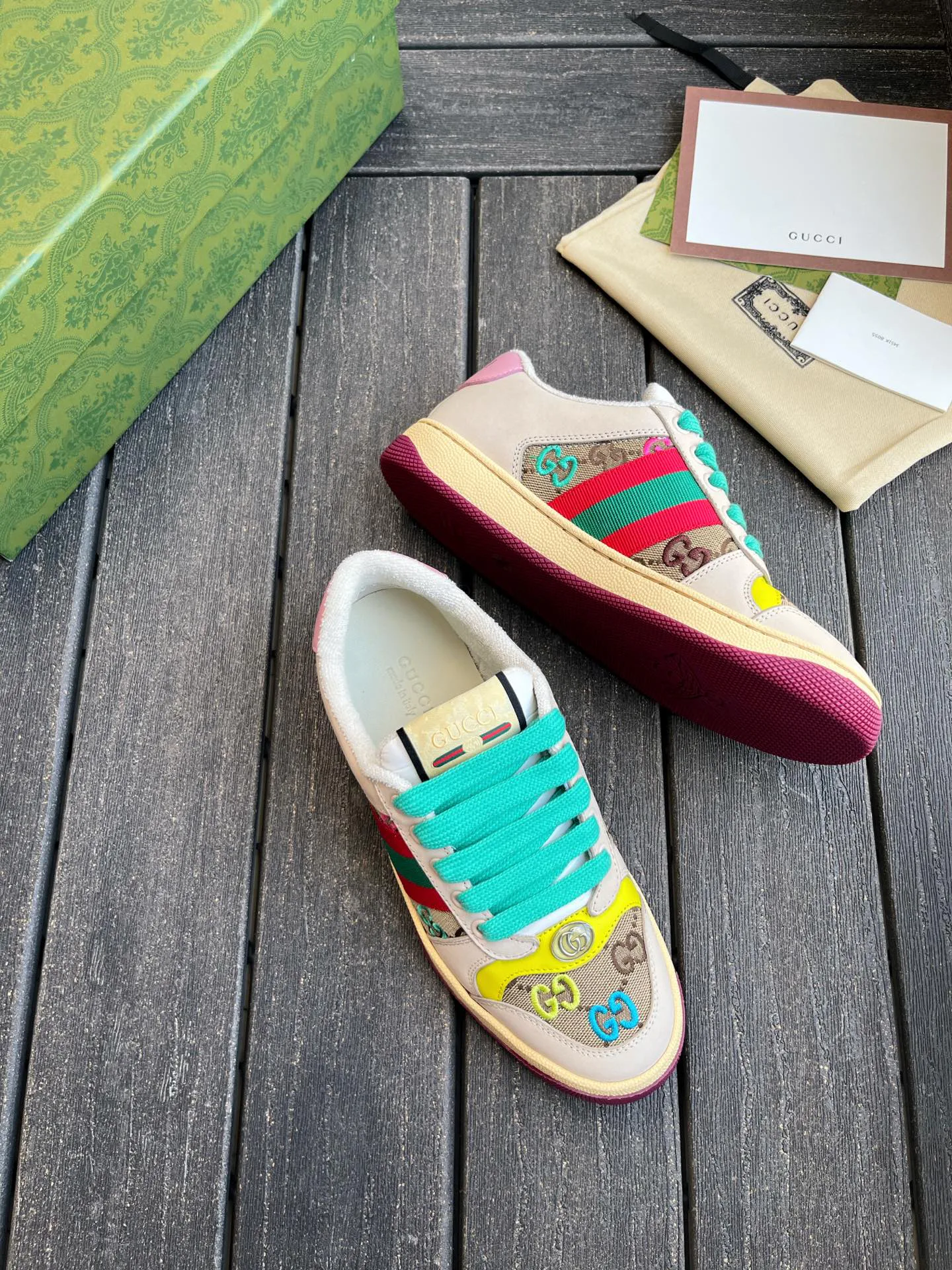 Кроссовки Женские Gucci 65895