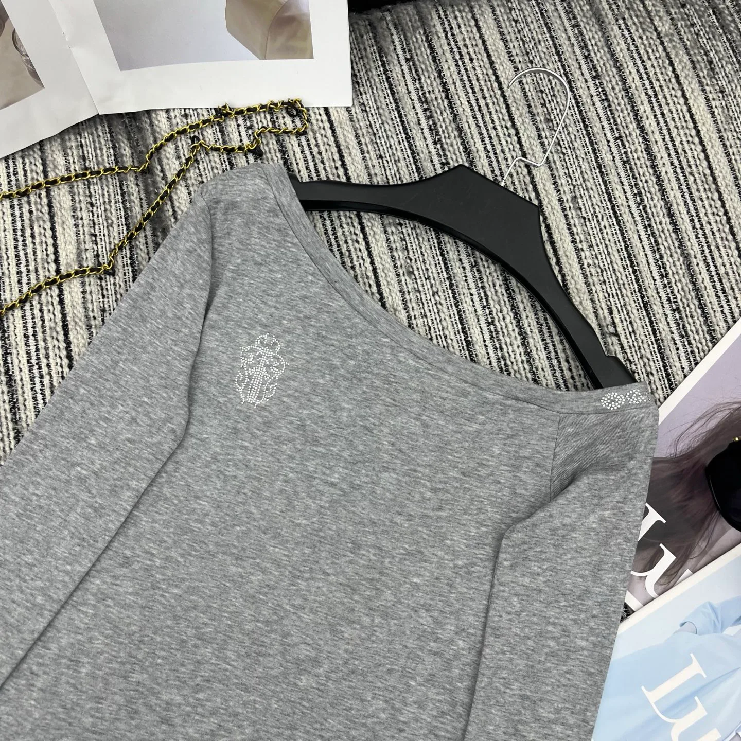 Лонгсливы Женские Chrome Hearts 11172070