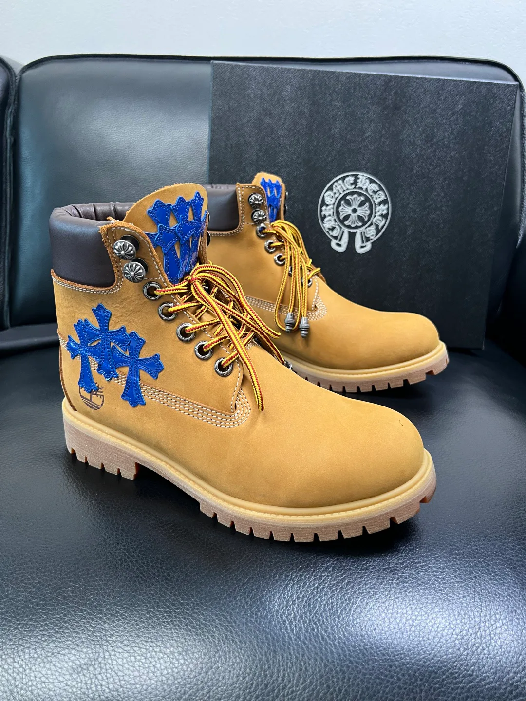 Ботинки Женские Chrome Hearts 471683