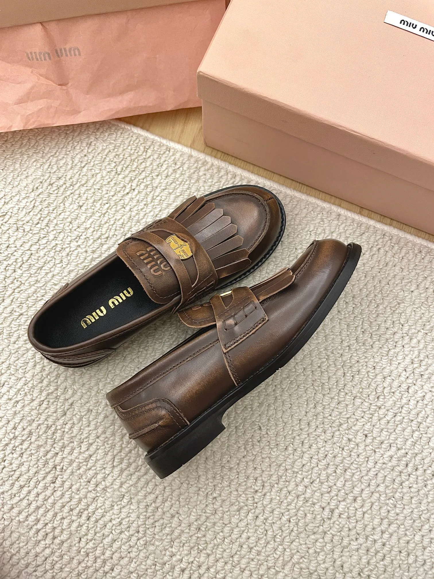 Лоферы И Мокасины Женские Miu Miu 18459398
