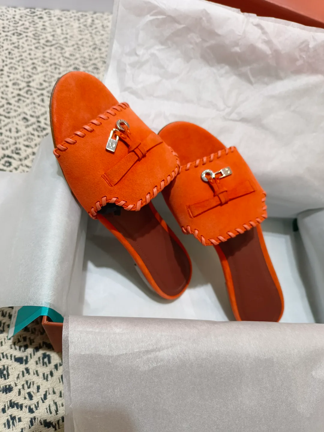 Шлепанцы Женские Loro Piana 11996