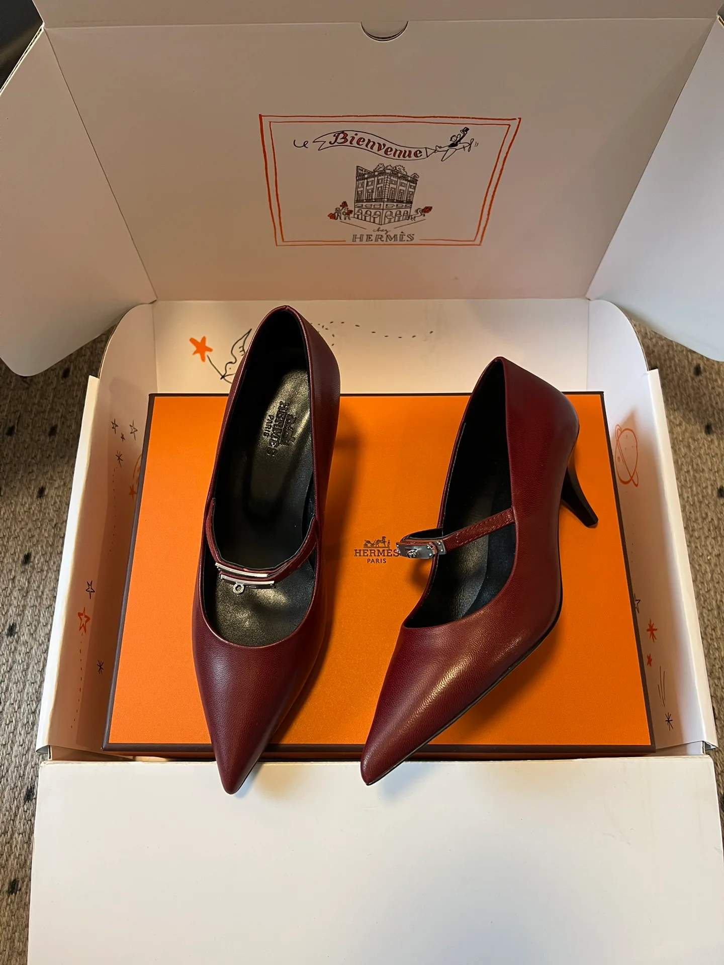 Туфли Женские Hermes 10260494