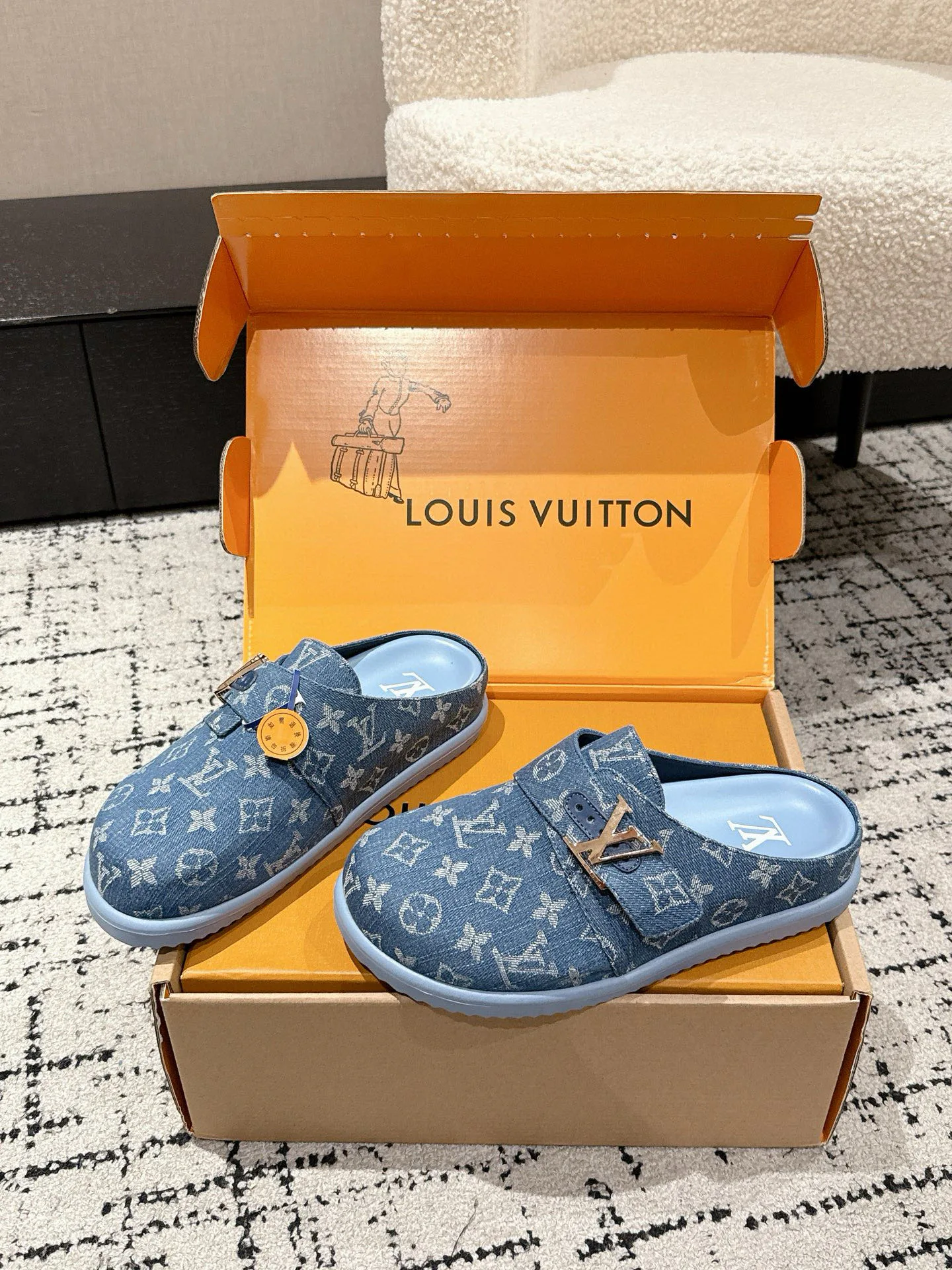Сабо Мужские Louis Vuitton 59518