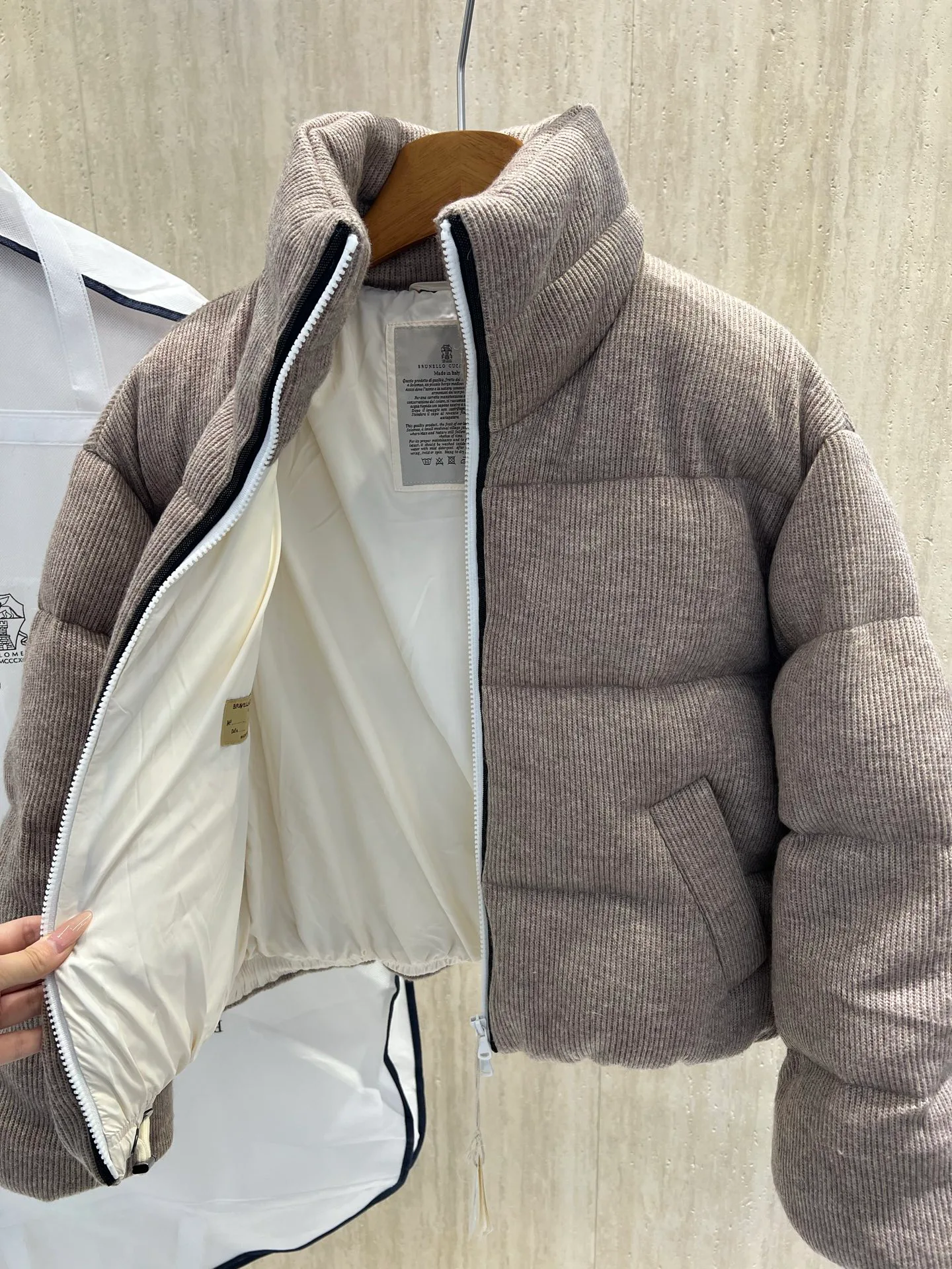 Куртки И Пуховики Мужские Brunello Cucinelli 18231730