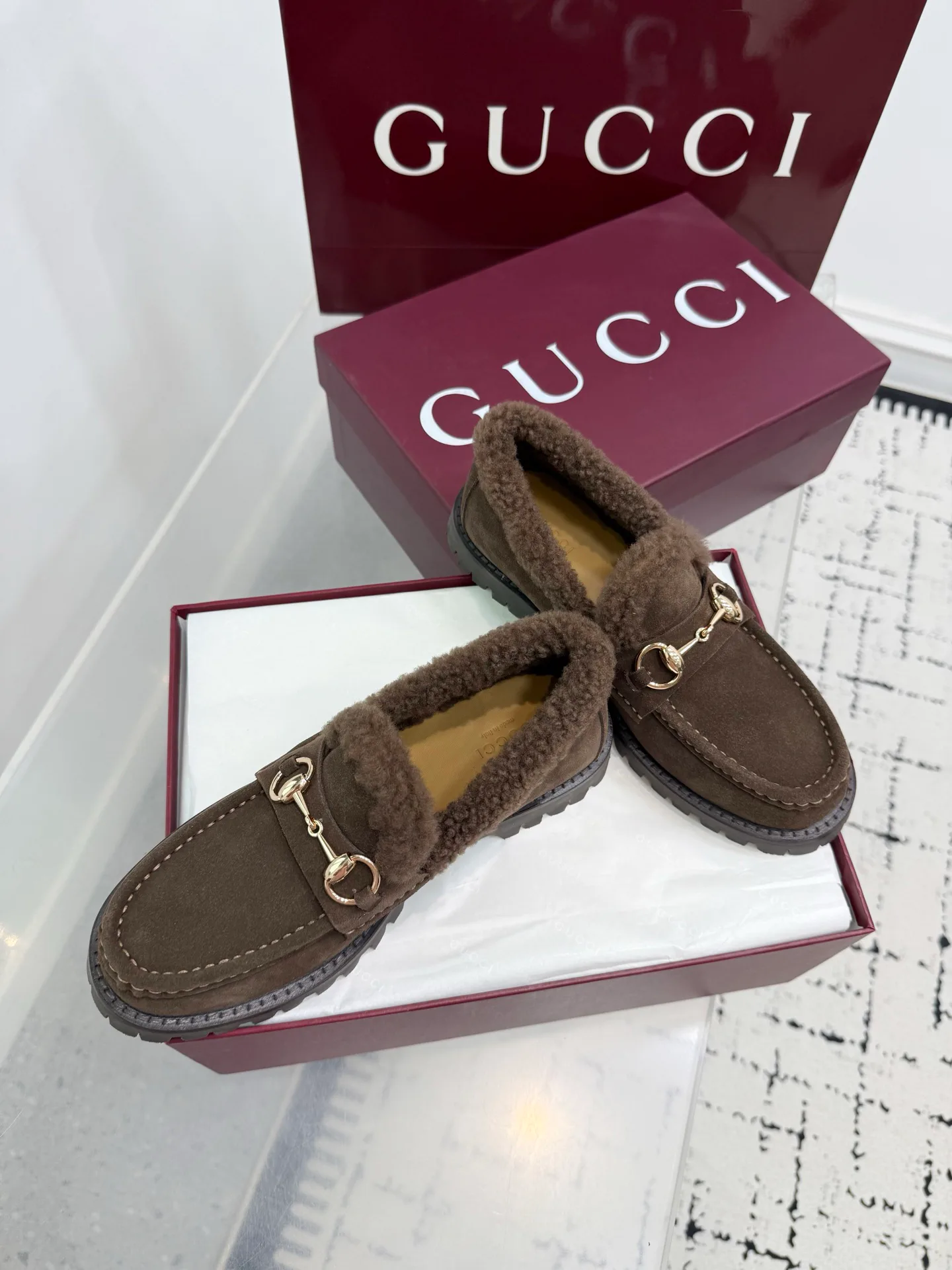 Лоферы И Мокасины Женские Gucci 18393490