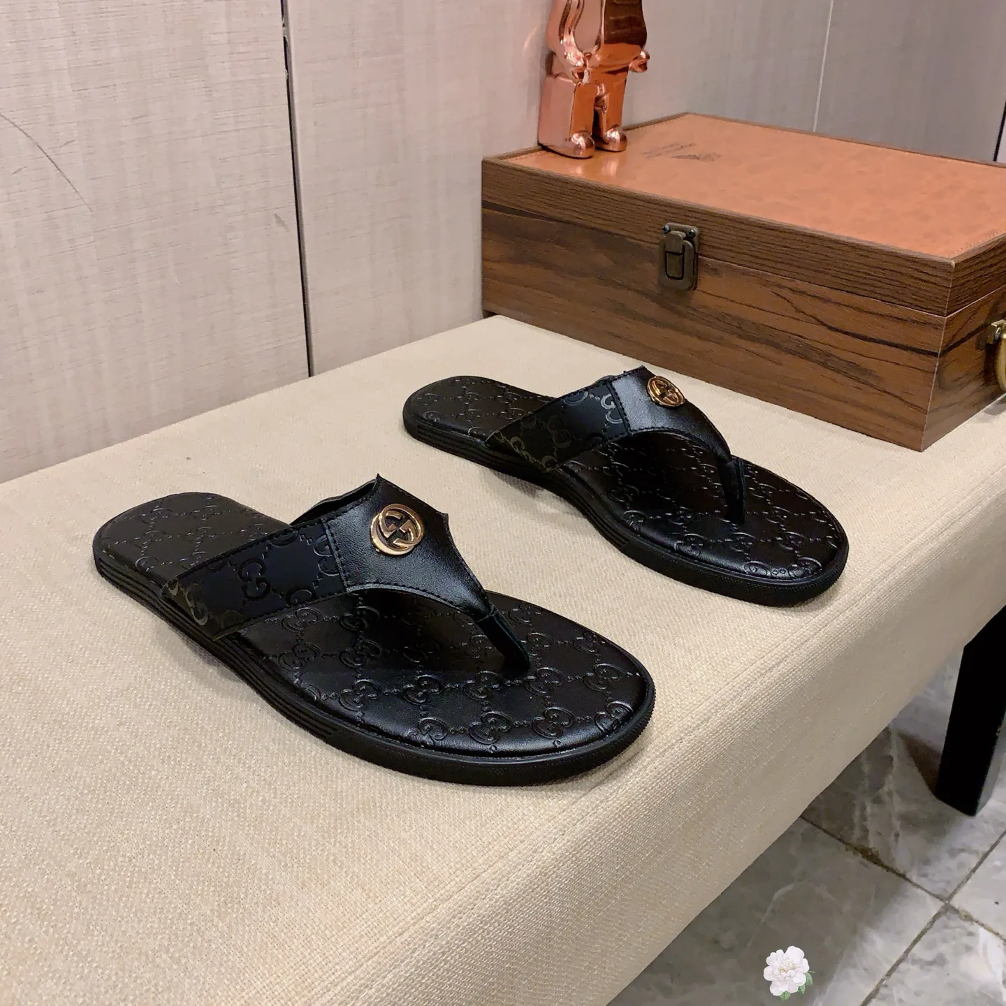 Тапочки Мужские Gucci 13999701