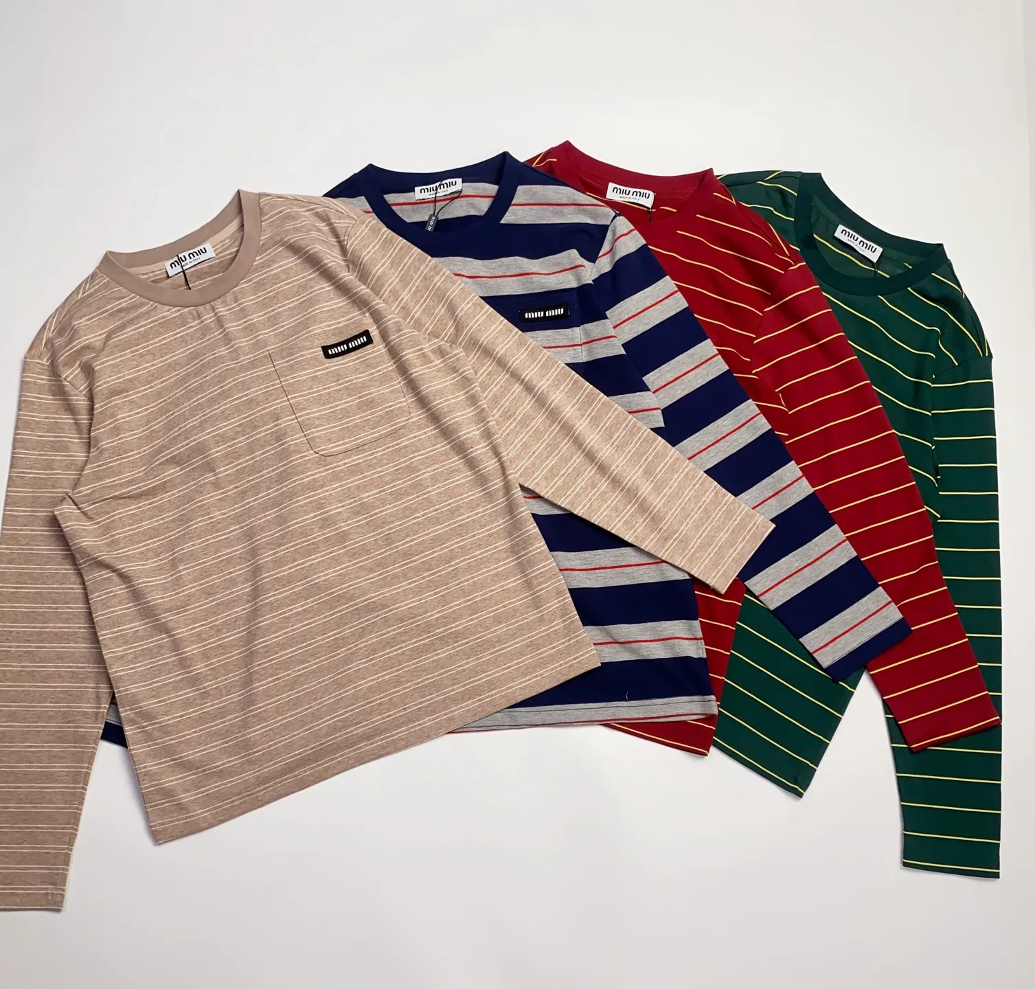 Лонгсливы Женские Miu Miu 84113