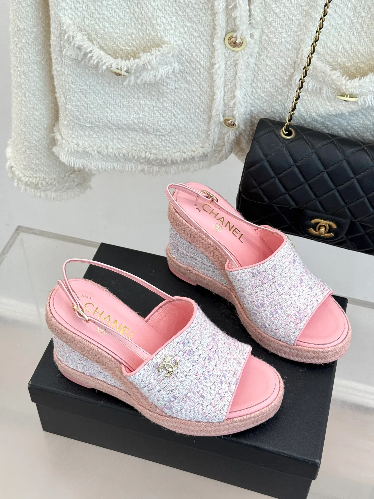 Босоножки Женские Chanel 11899514