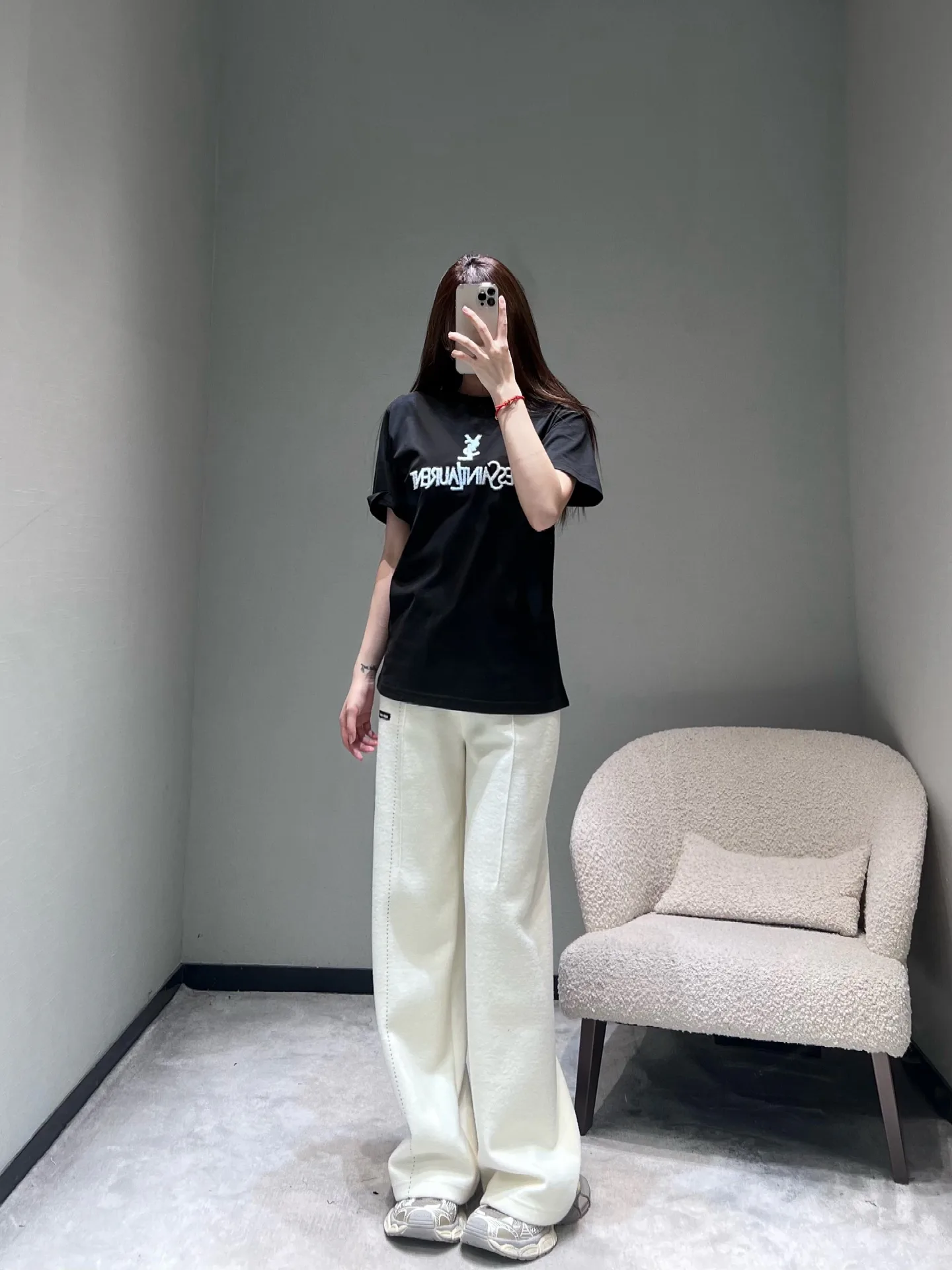 Футболки Женские Saint Laurent 934052