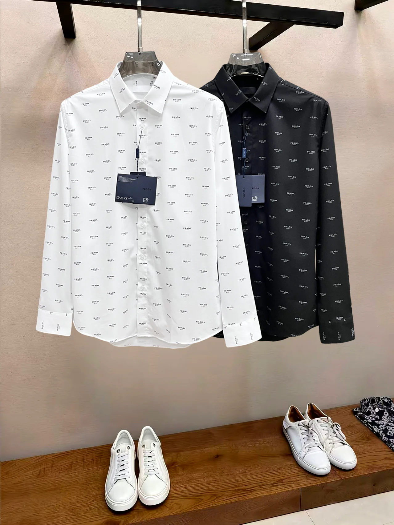 Рубашки Мужские Prada 13327557