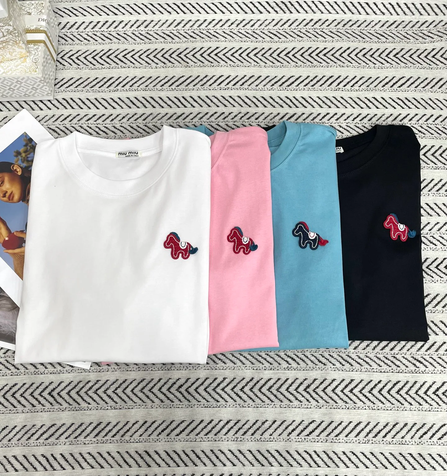 Футболки Женские Miu Miu 4875097