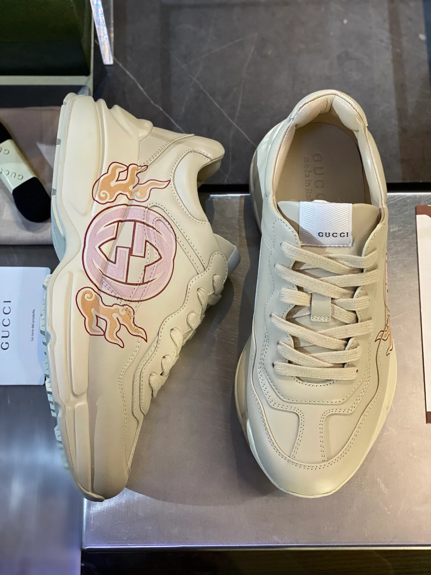 Кроссовки Мужские Gucci 15469