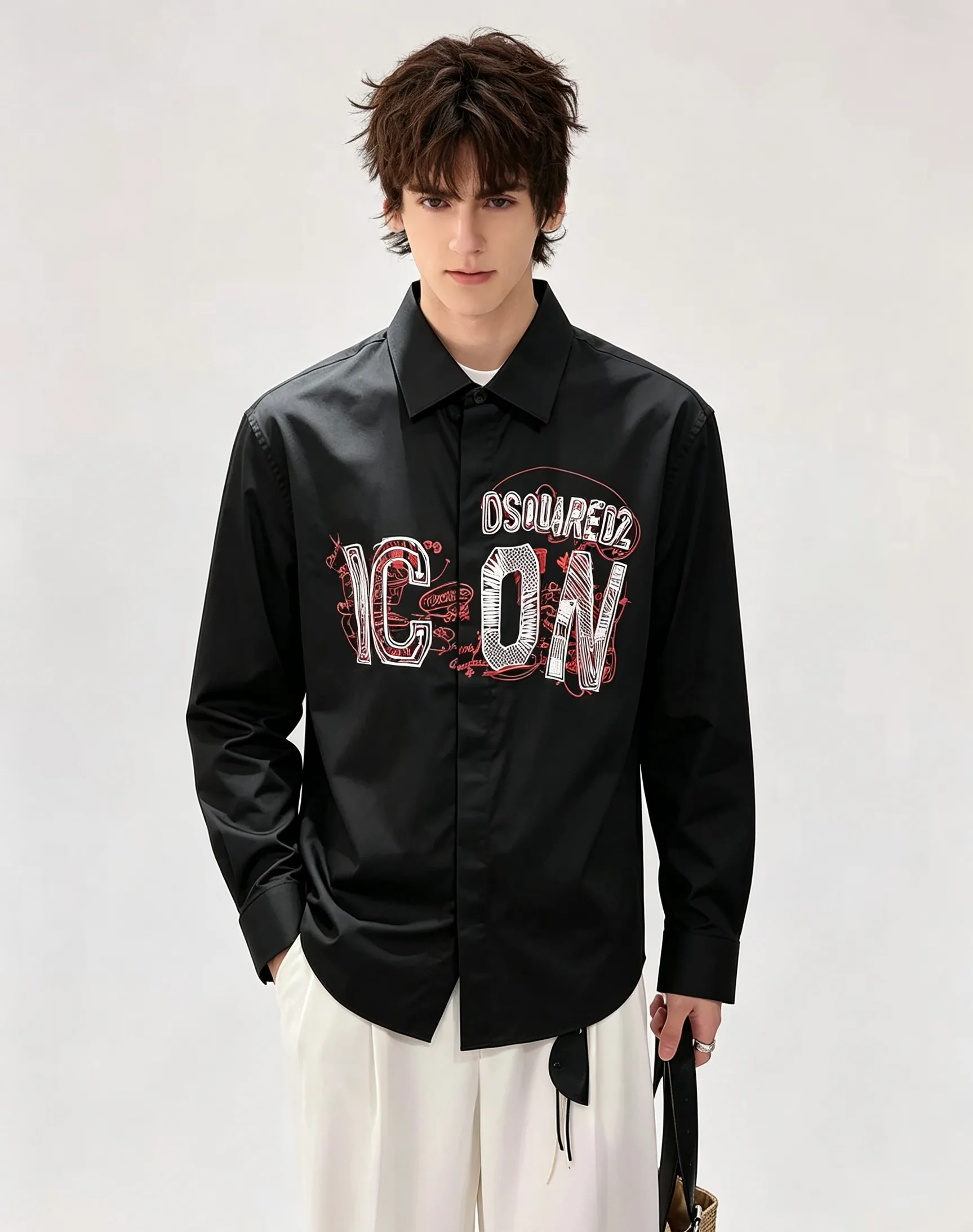 Рубашки Мужские Dsquared2 18592741
