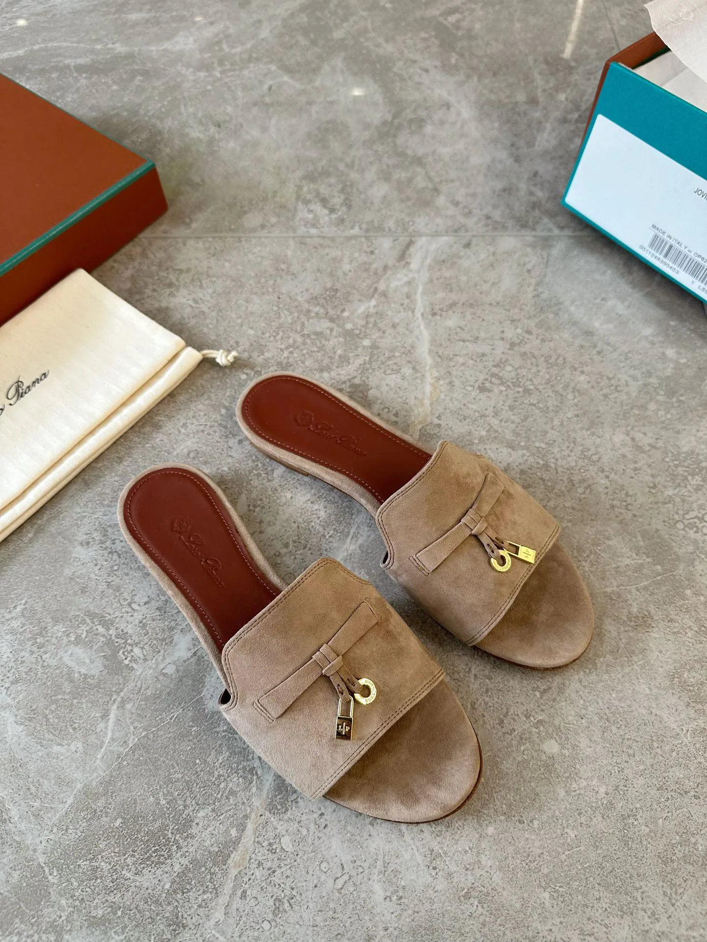 Шлепанцы Женские Loro Piana 32611