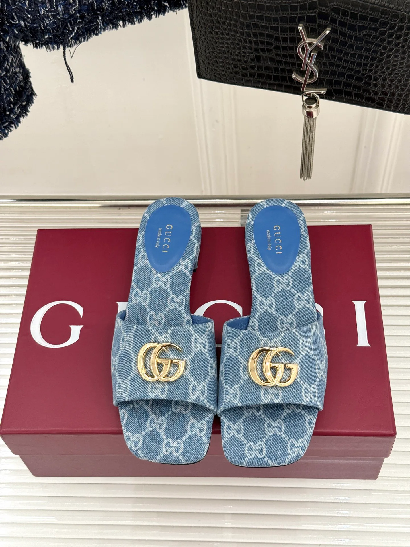 Шлепанцы Женские Gucci 12633026