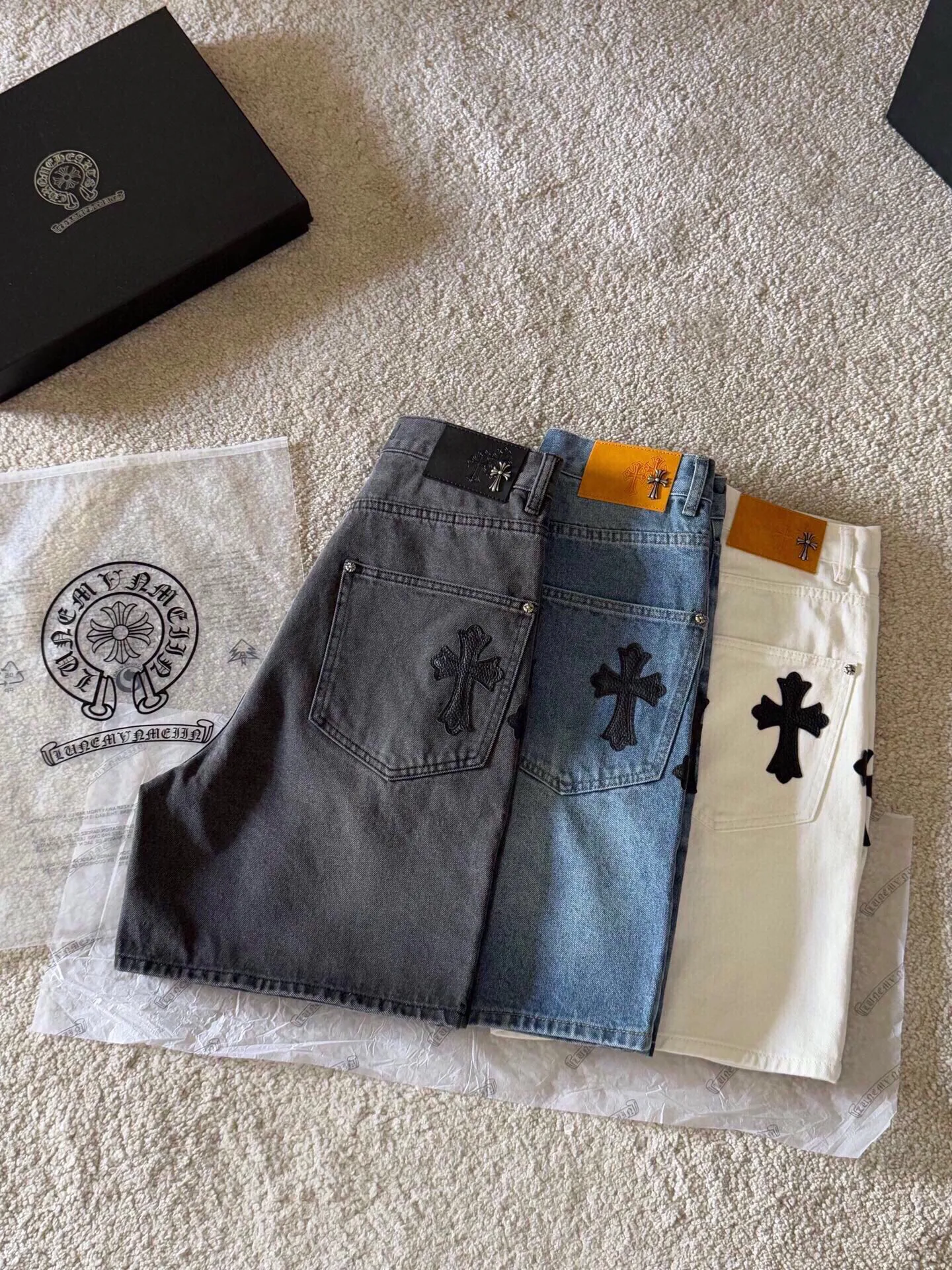 Джинсы Мужские Chrome Hearts 11869328
