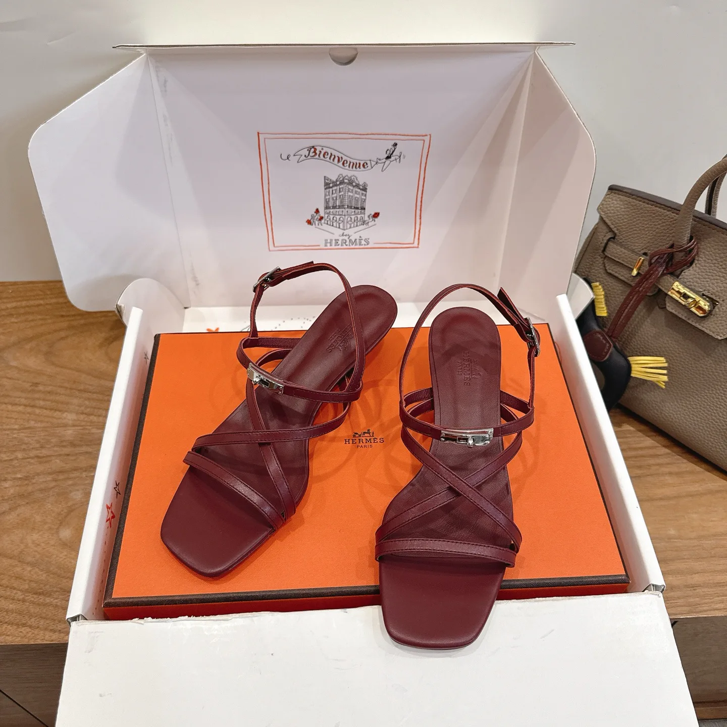 Босоножки Женские Hermes 12244984