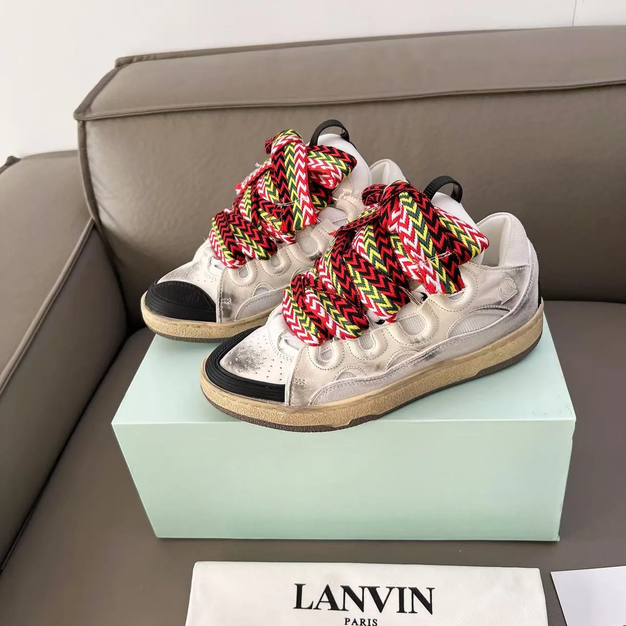 Кроссовки Мужские Lanvin 473416