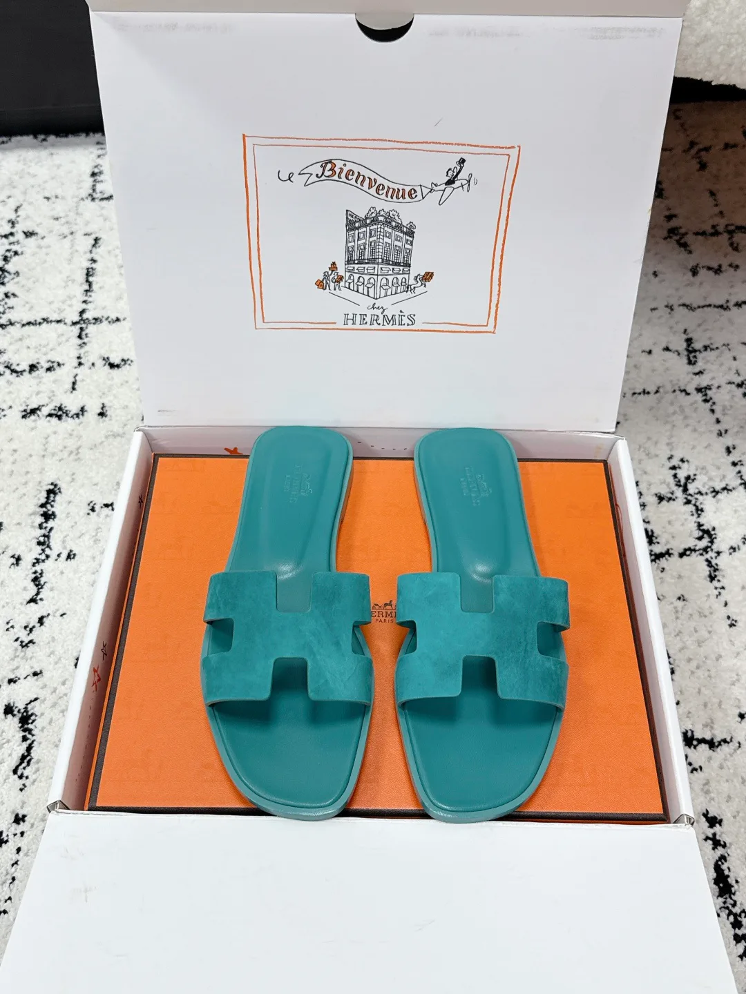 Шлепанцы Женские Hermes 814544