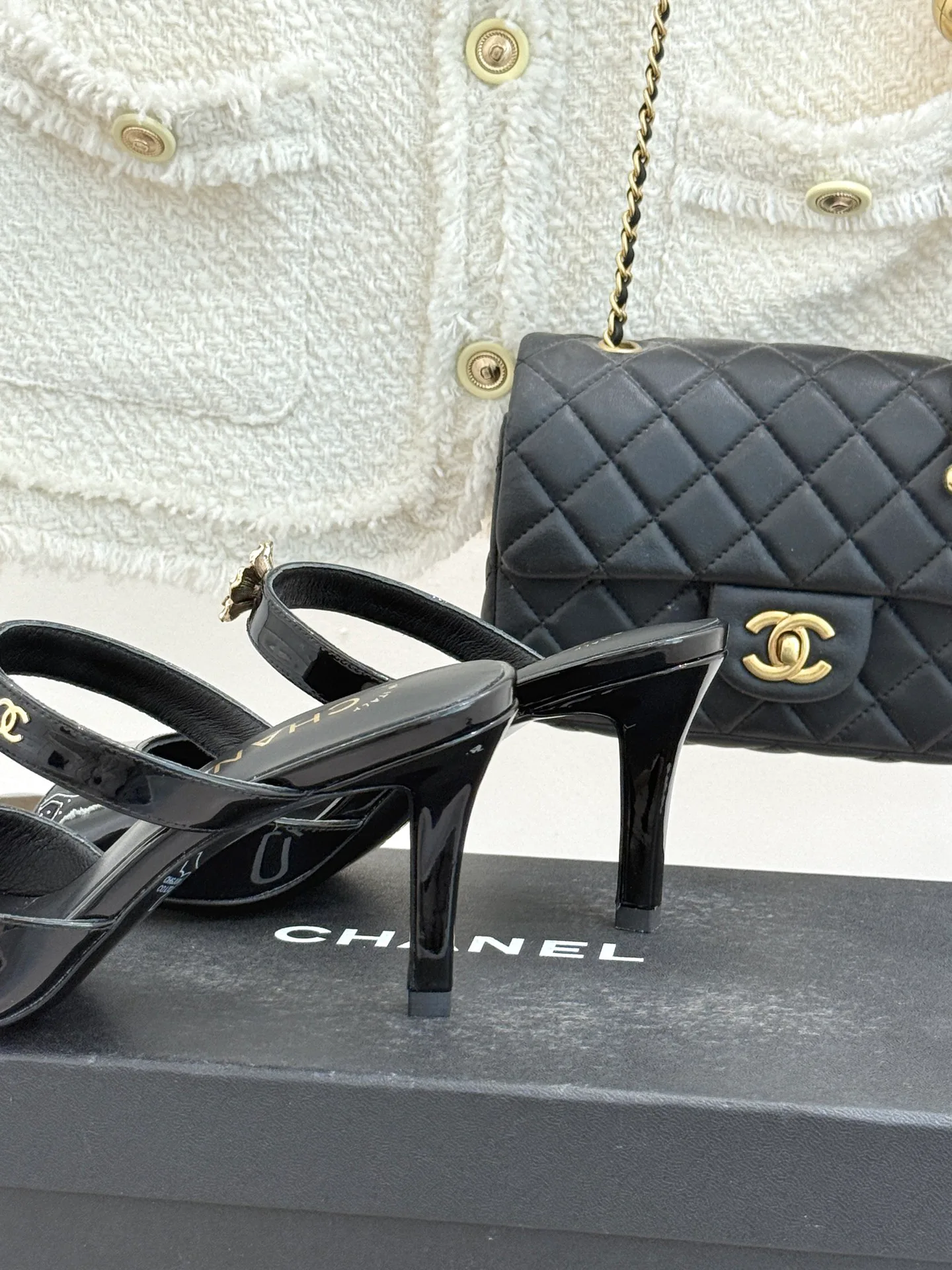 Босоножки Женские Chanel 1655344