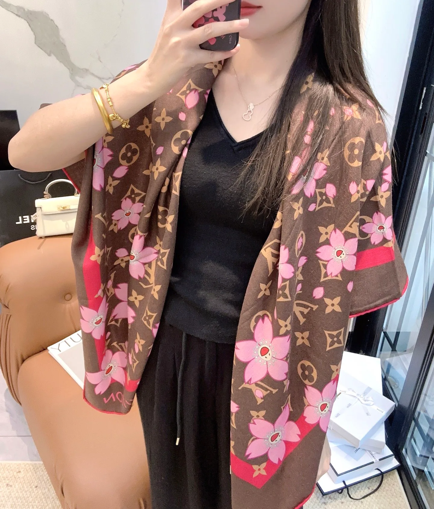 Шарфы Louis Vuitton 702878