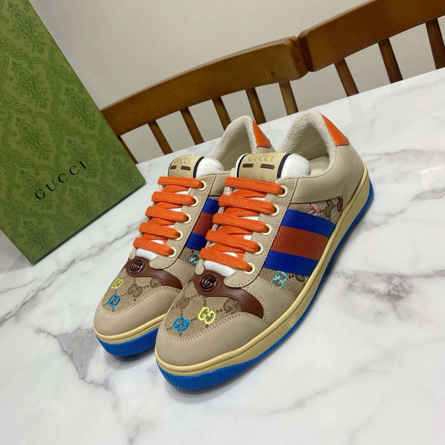 Кроссовки Женские Gucci 1458195