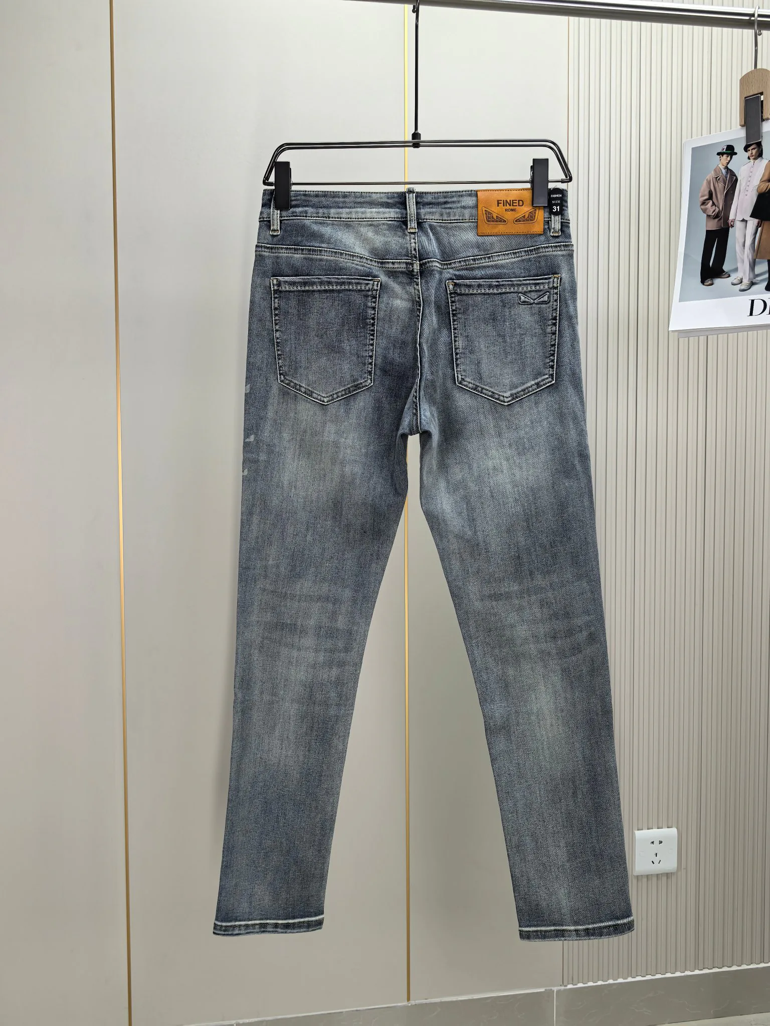 Джинсы Мужские Fendi 88144