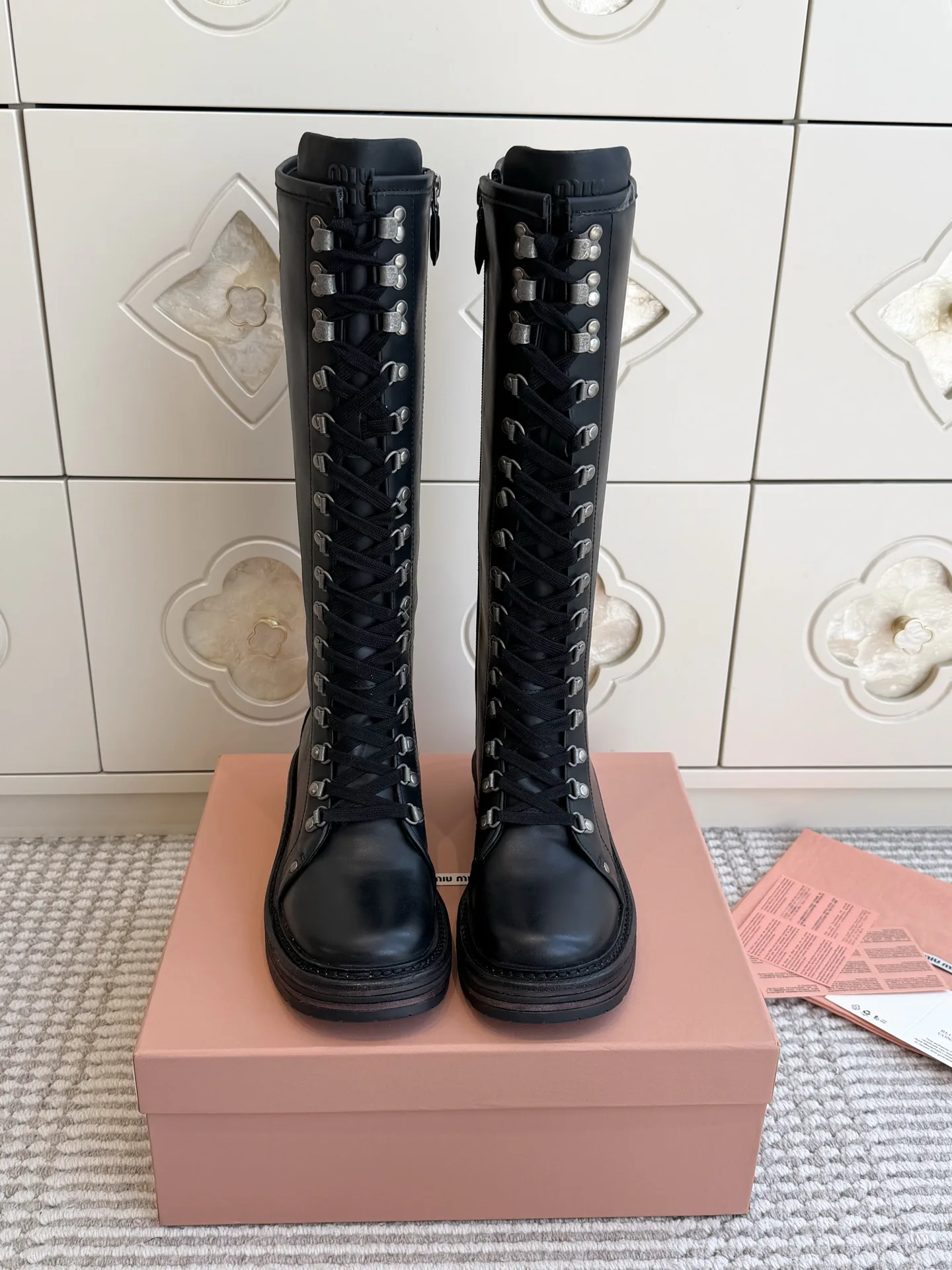 Ботинки Женские Miu Miu 17943217