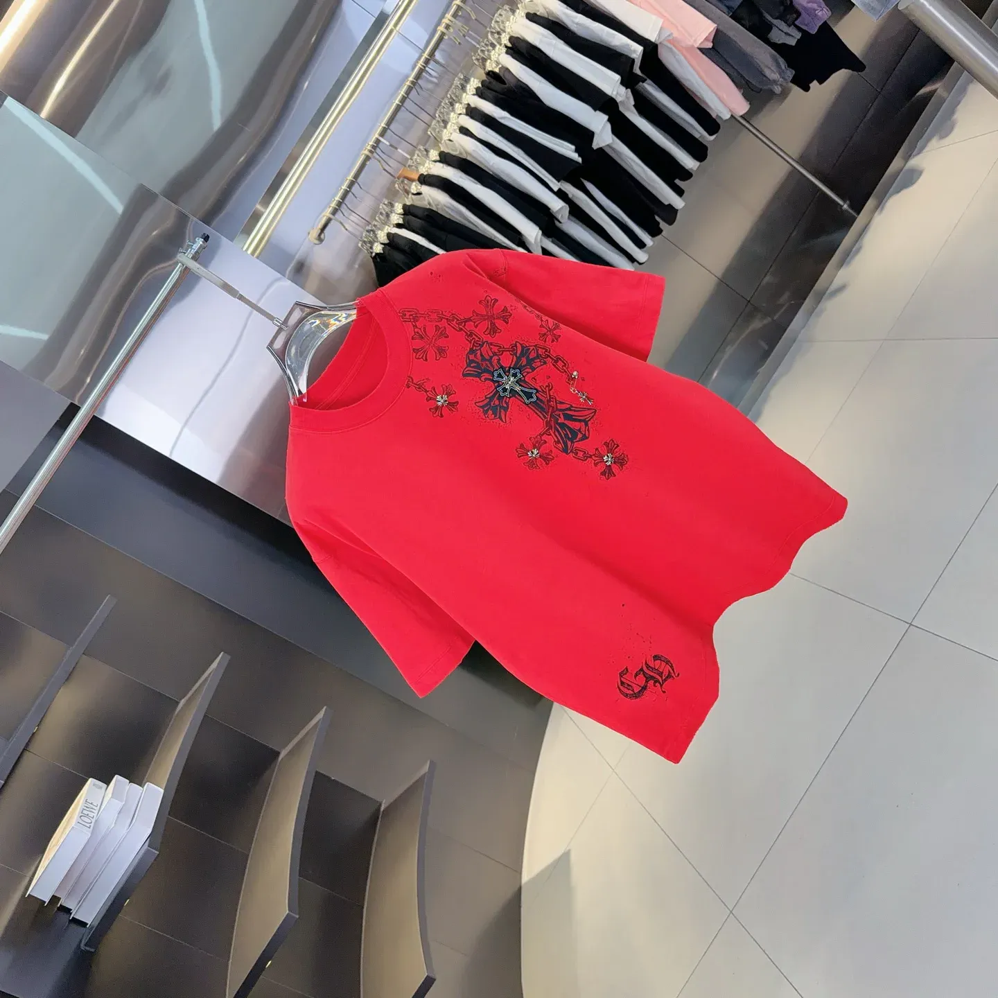 Футболки Мужские Chrome Hearts 2280848