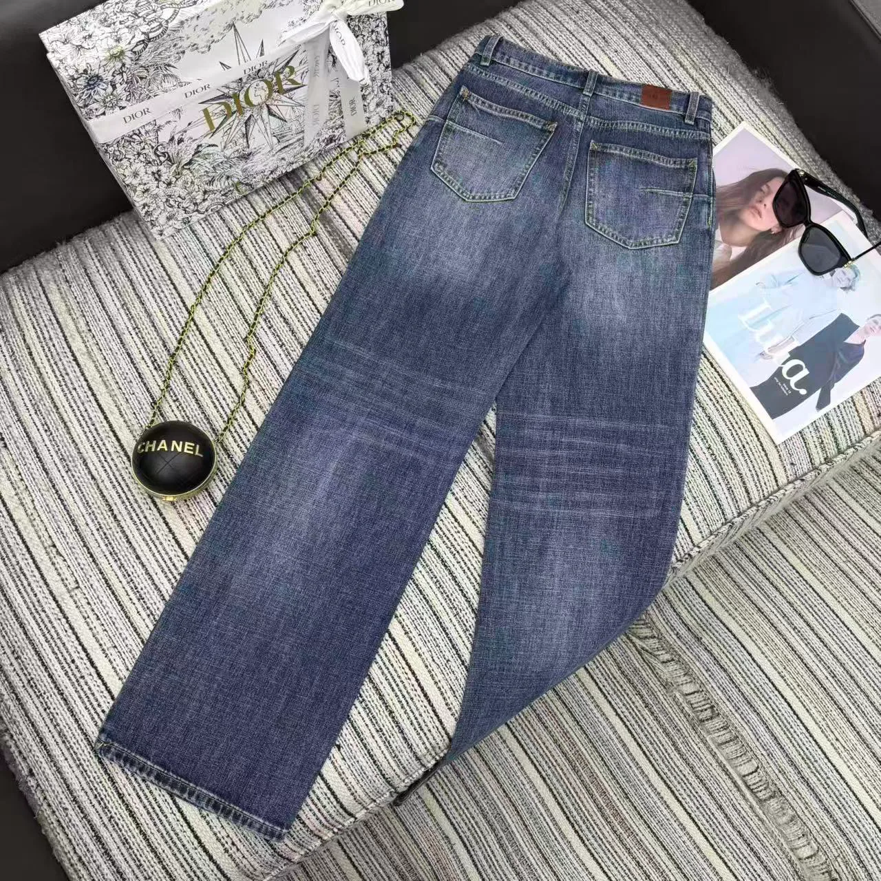 Джинсы Женские Christian Dior 5979854