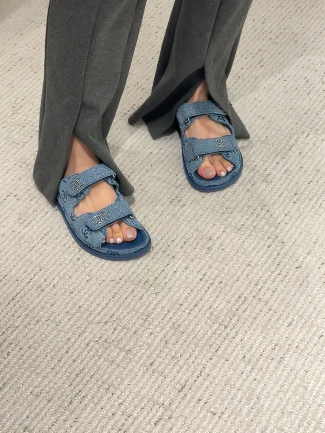 Шлепанцы Женские Chanel 24489