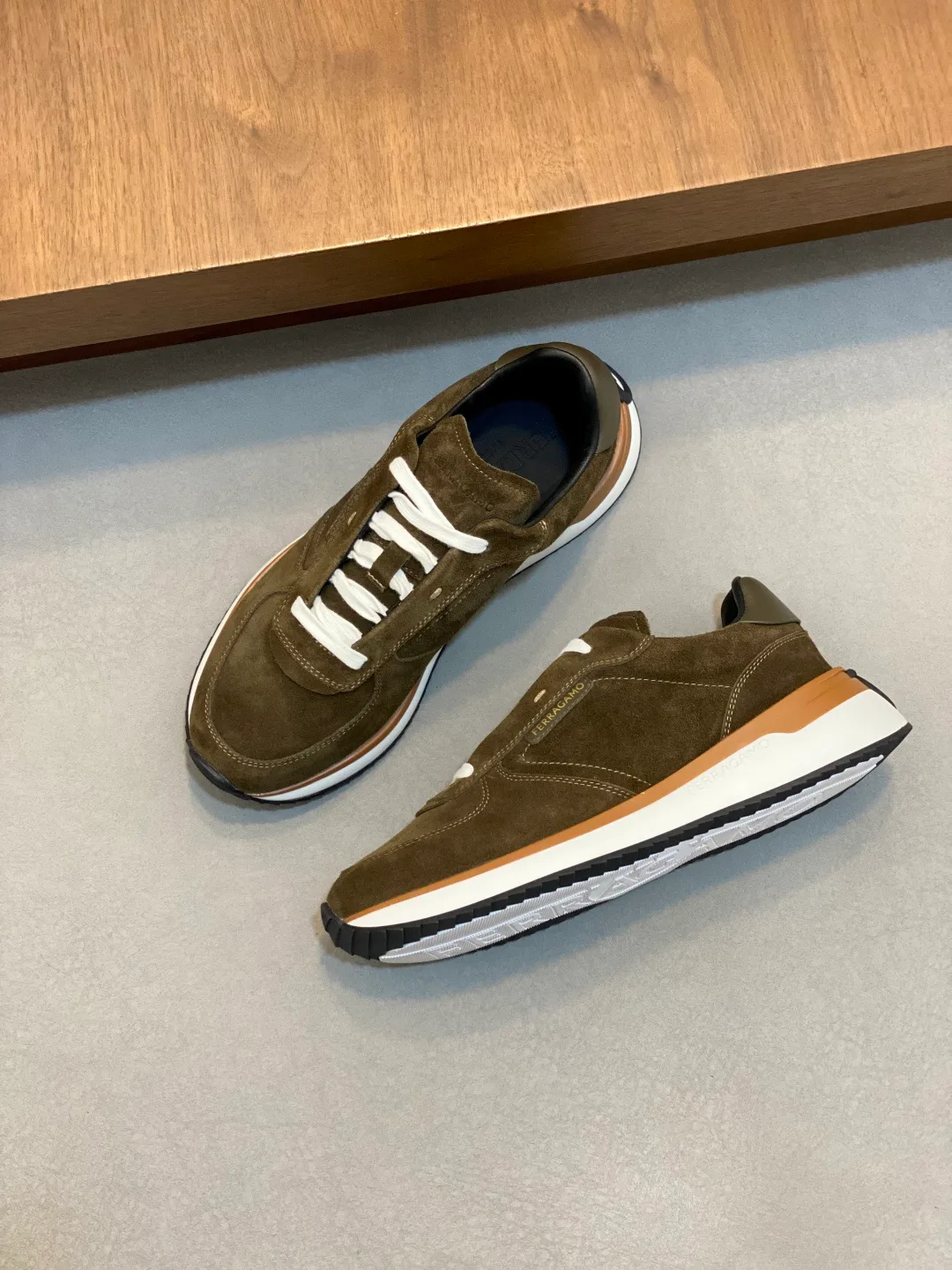 Кроссовки Мужские Salvatore Ferragamo 1498276