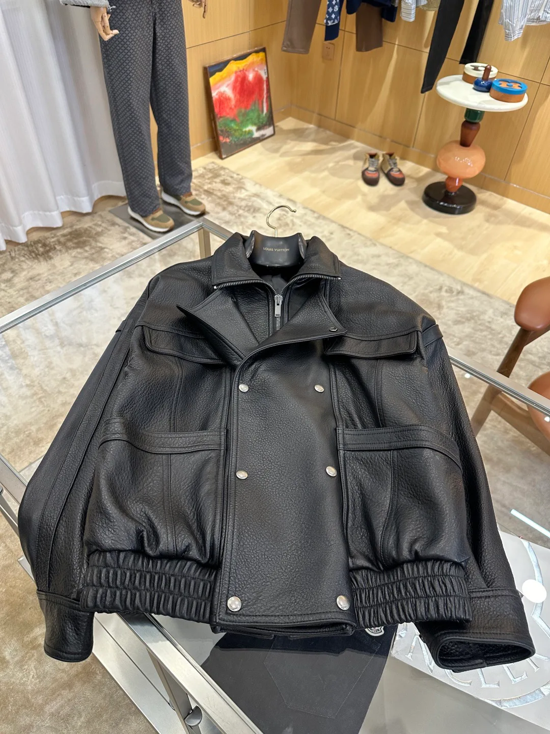 Кожаные Куртки И Дублёнки Мужские Saint Laurent 18260923