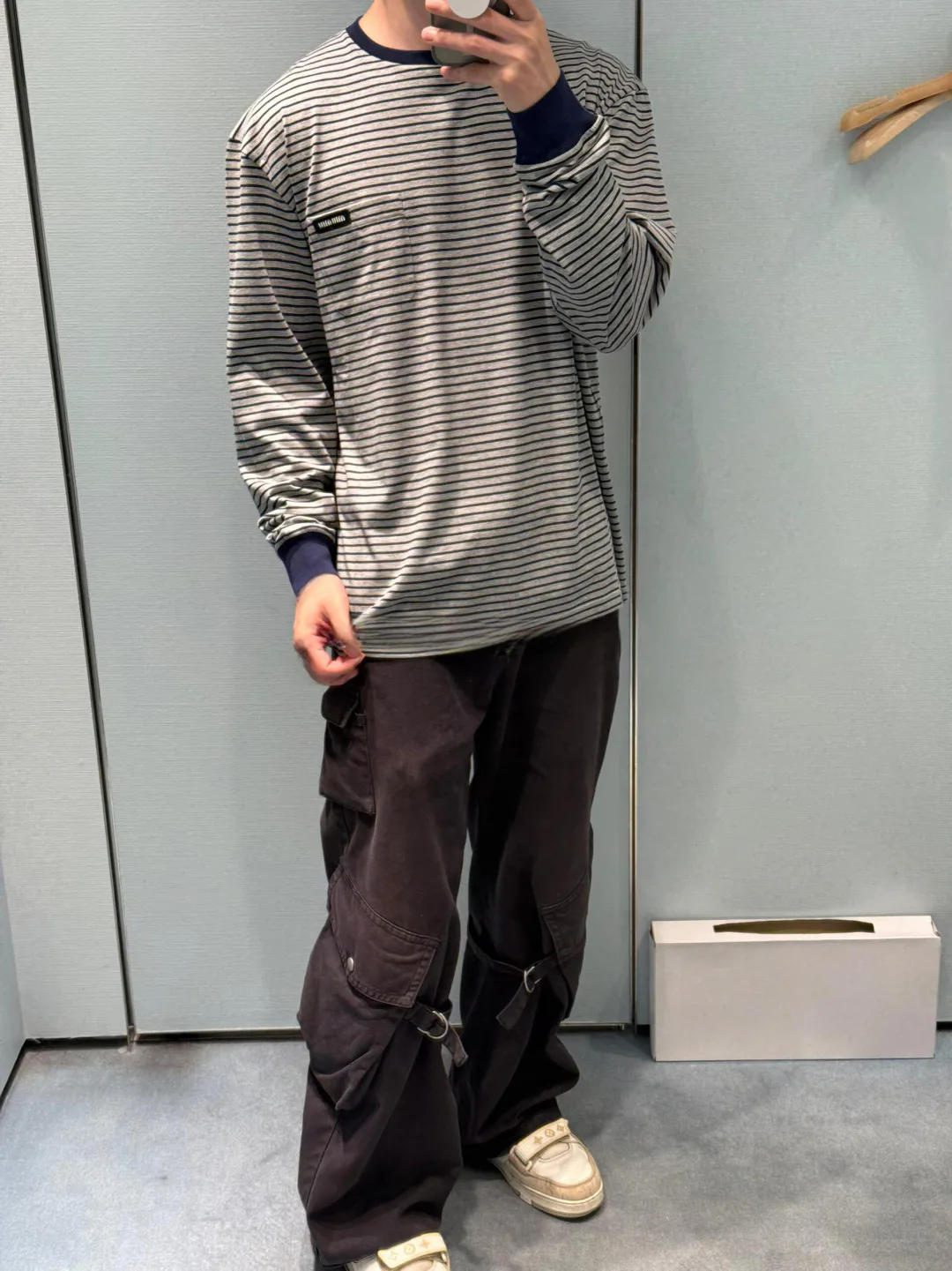 Лонгсливы Мужские Miu Miu 9226537