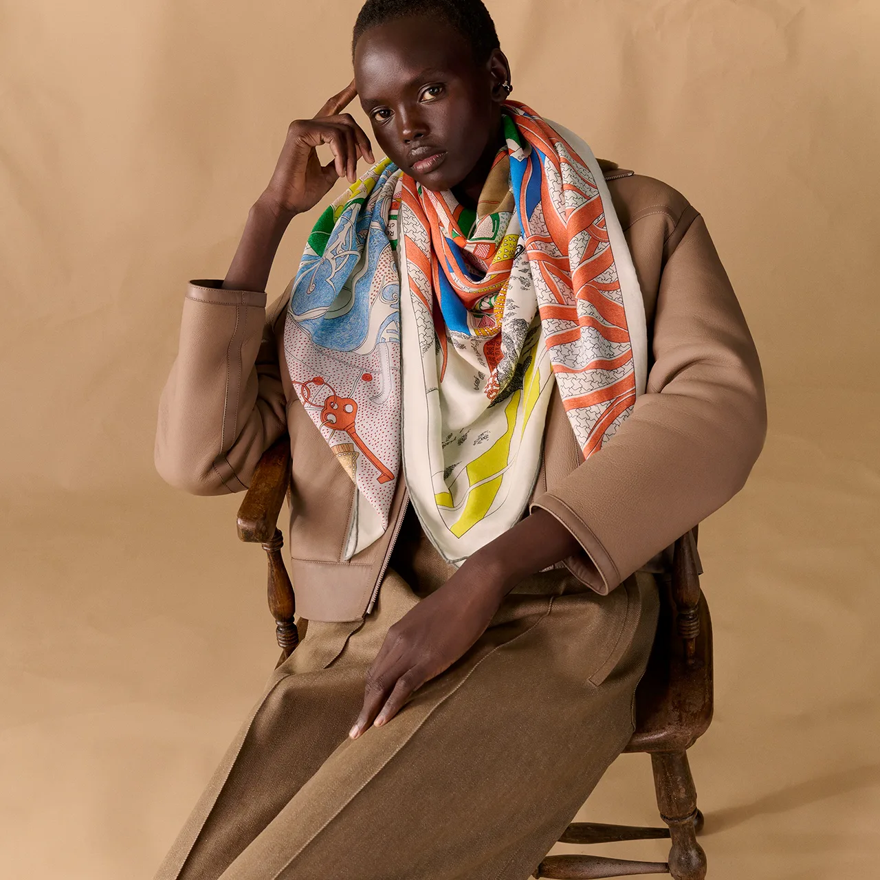 Шарфы Hermes 266460