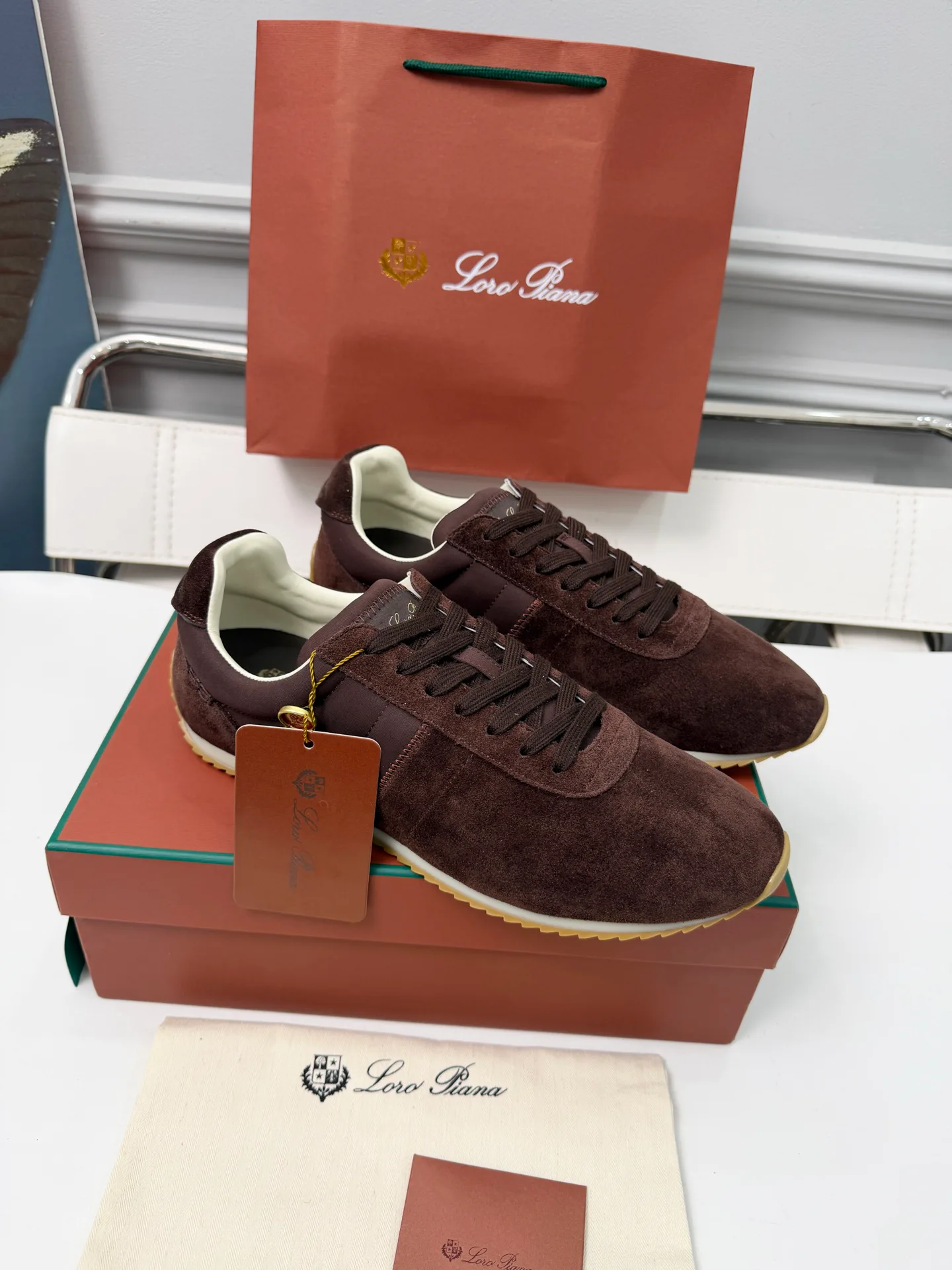 Кроссовки Женские Loro Piana 17467090