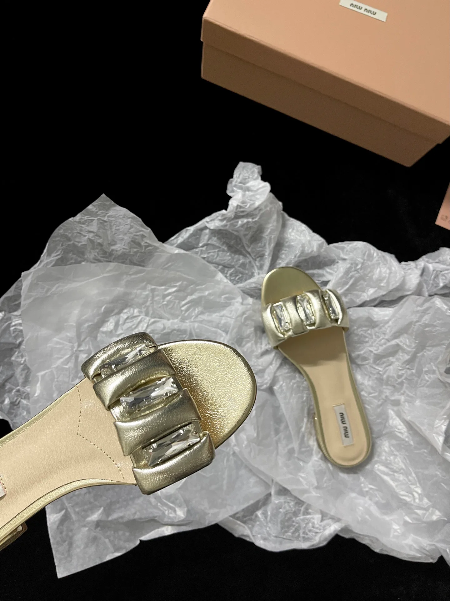 Шлепанцы Женские Miu Miu 11228