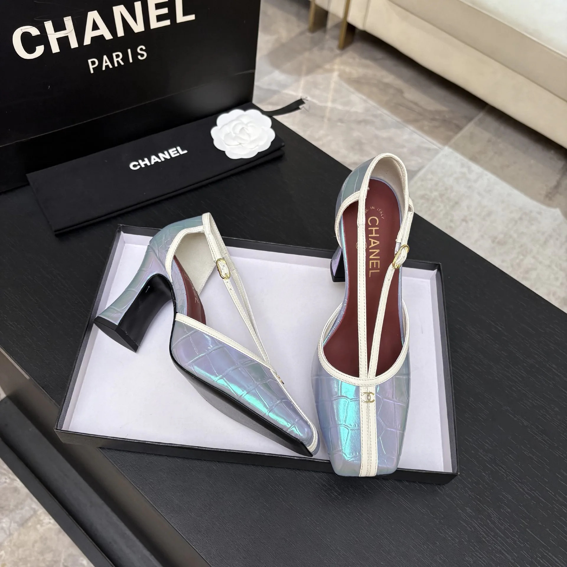 Босоножки Женские Chanel 19339296