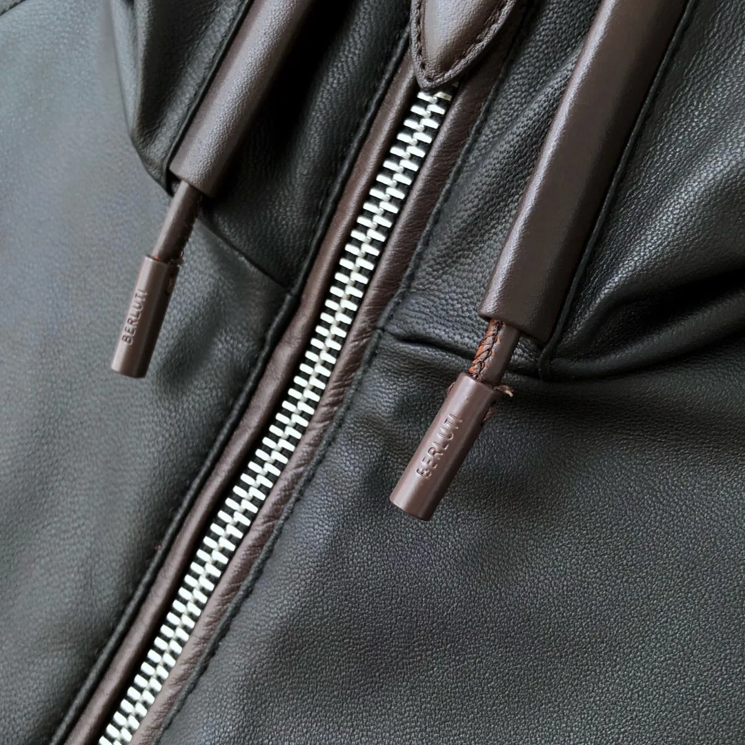 Кожаные Куртки И Дублёнки Мужские Berluti 58070