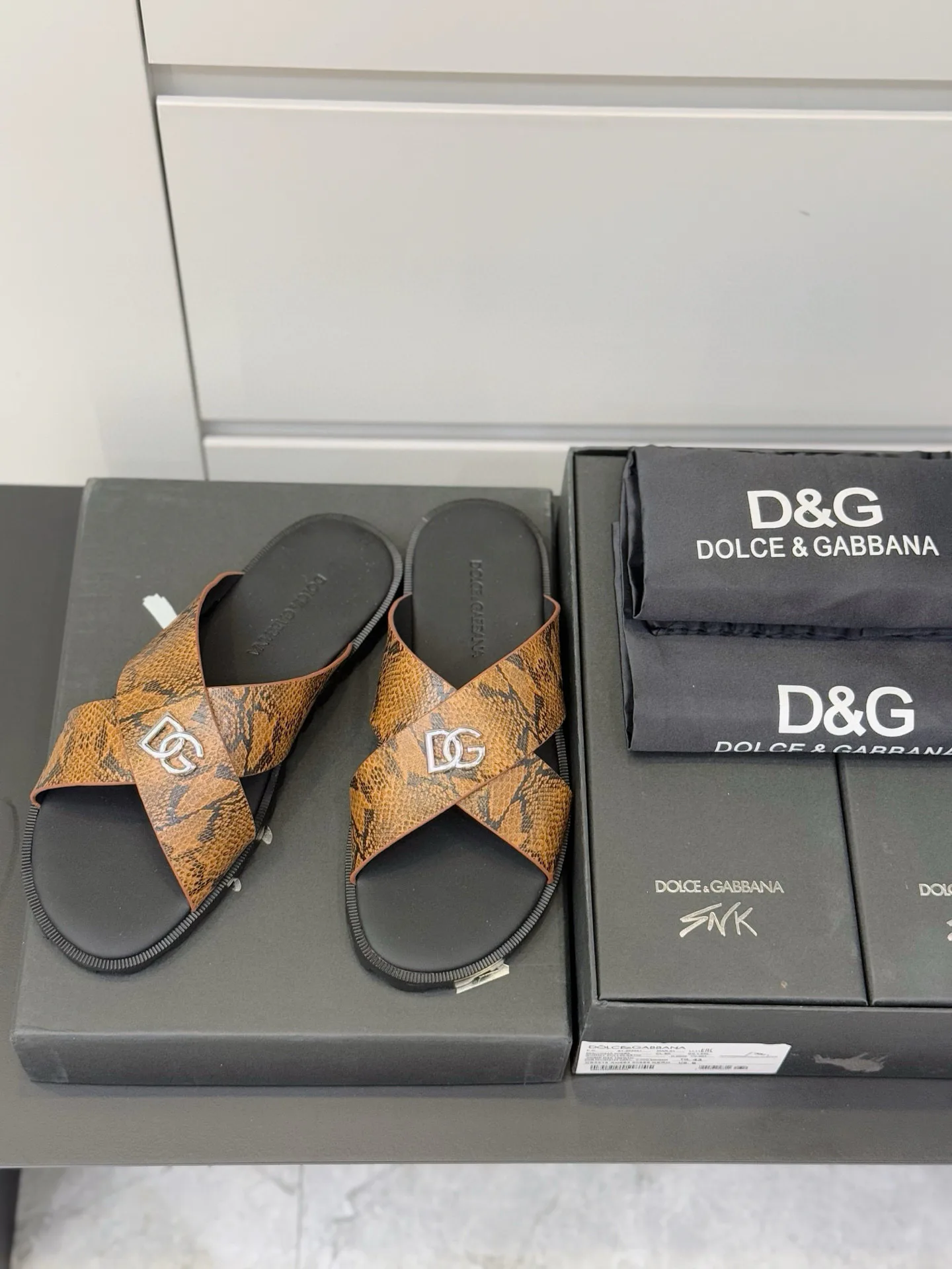 Шлепанцы Мужские Dolce & Gabbana 11483772