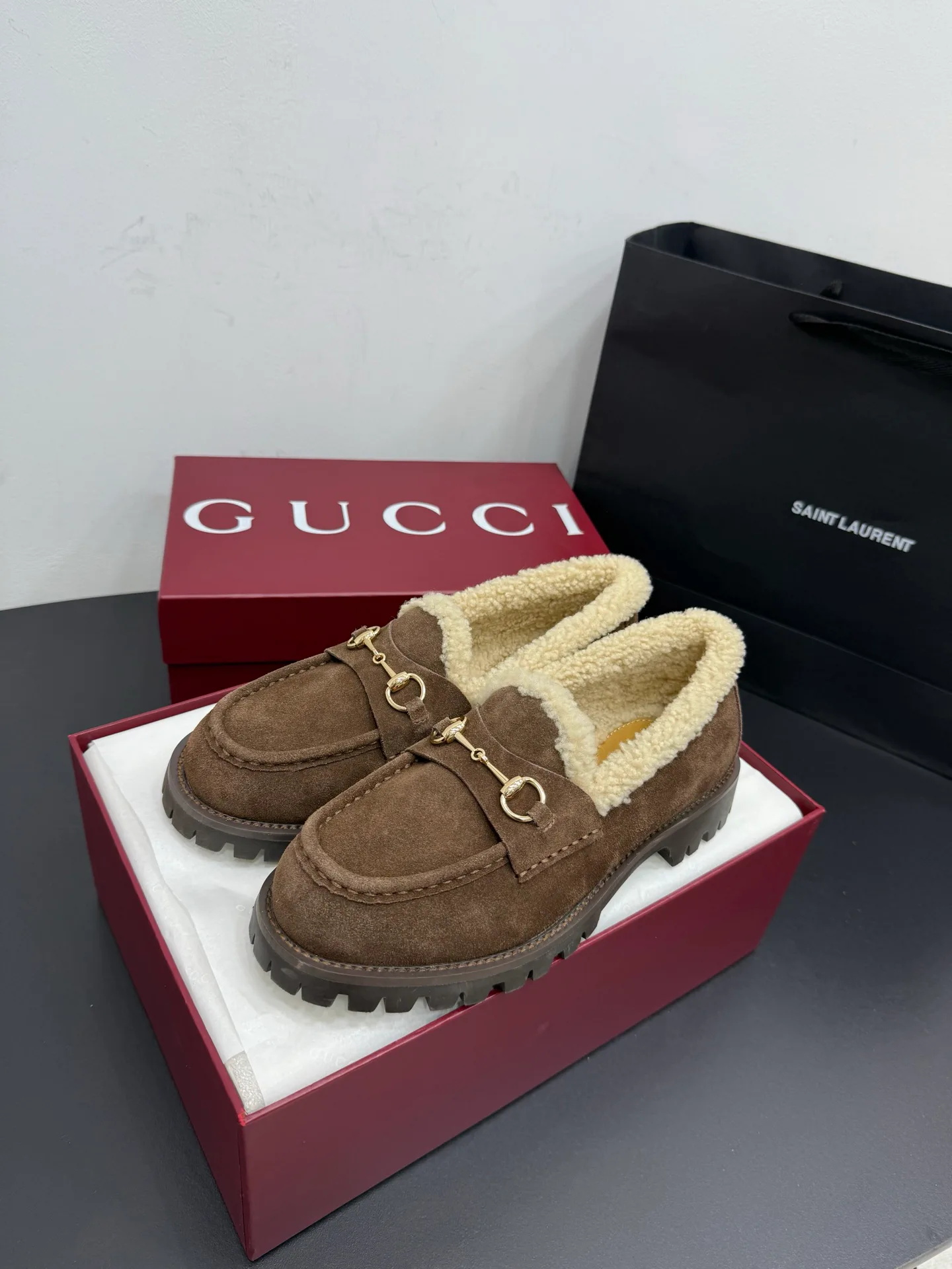 Лоферы И Мокасины Женские Gucci 19327375